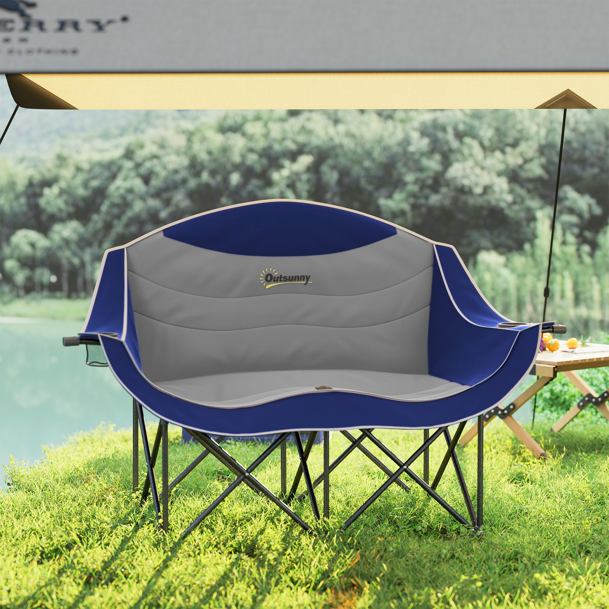 Outsunny A20-509V00BU Beach-Camping-Chairs - View #4