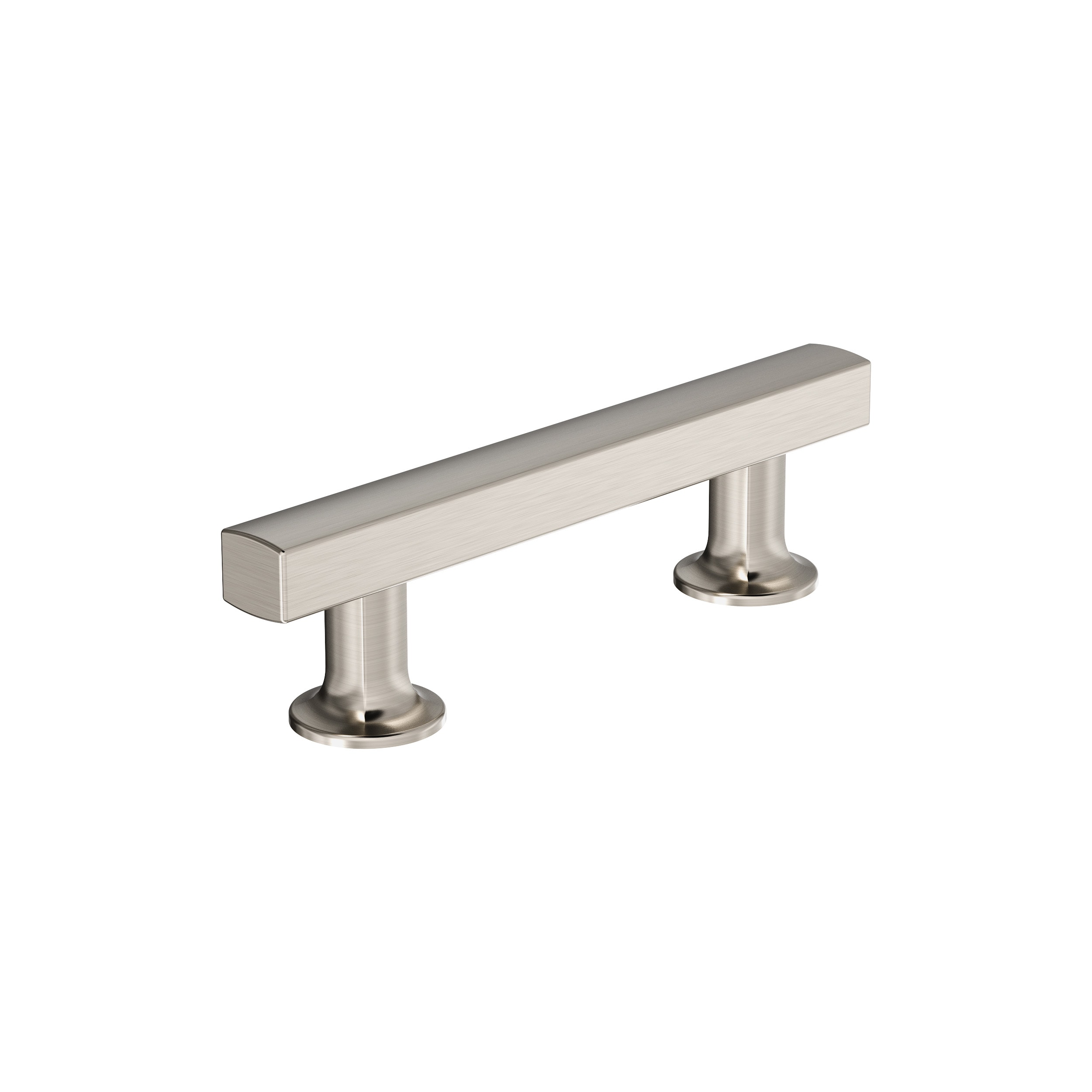 Amerock BP37103G10 Everett 3-in , 76mm Center to Center Satin Nickel Rectangular Bar