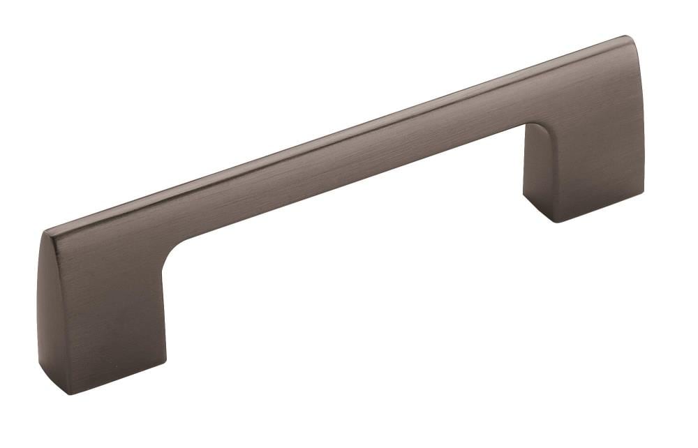 Amerock BP55365GPH Riva 3-3/4-in , 96mm Center to Center Graphite Rectangular Bar