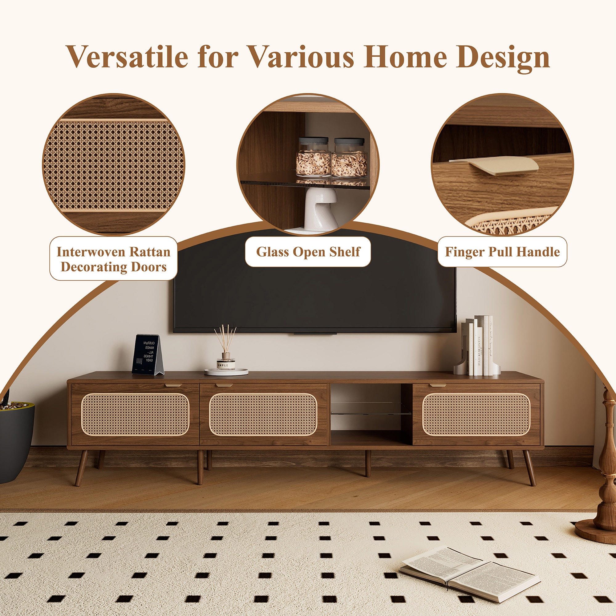 ModernLuxe L3P-N710P298238P Tv-Stands - View #5