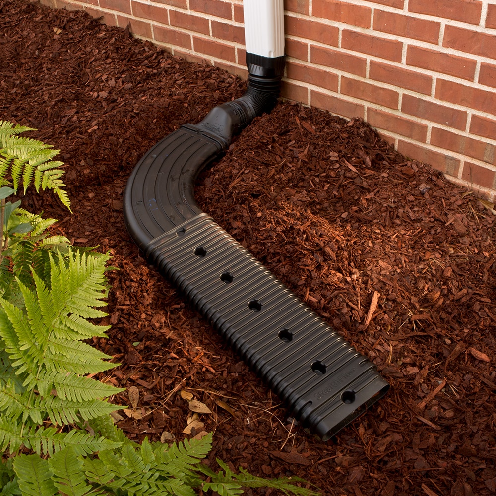 Amerimax 12 Inch No Dig Low Profile Catch Basin Downspout