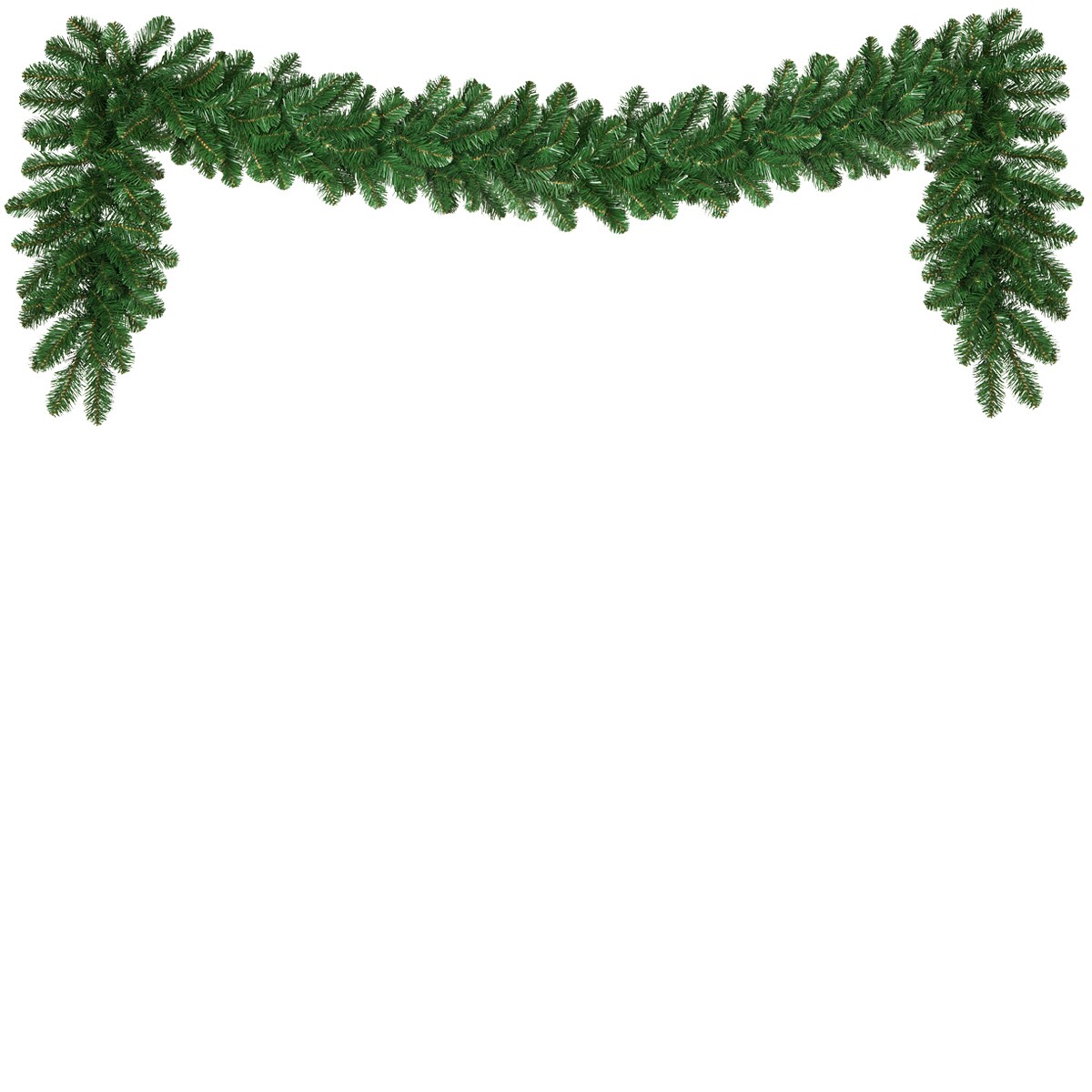 Red Sleigh 73910 Indoor/Outdoor 9-Feet Fir Artificial Garland