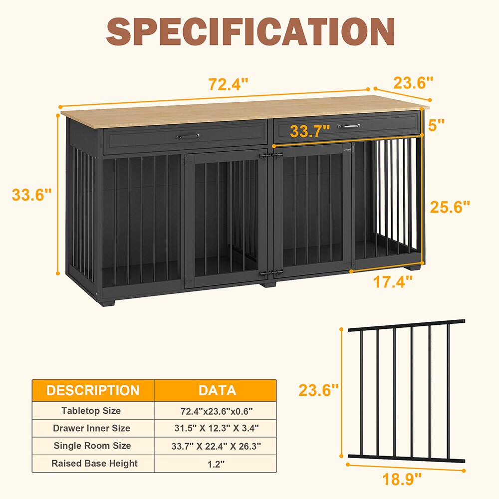 Homsee C-KF150160-19 Dog-Houses - View #18