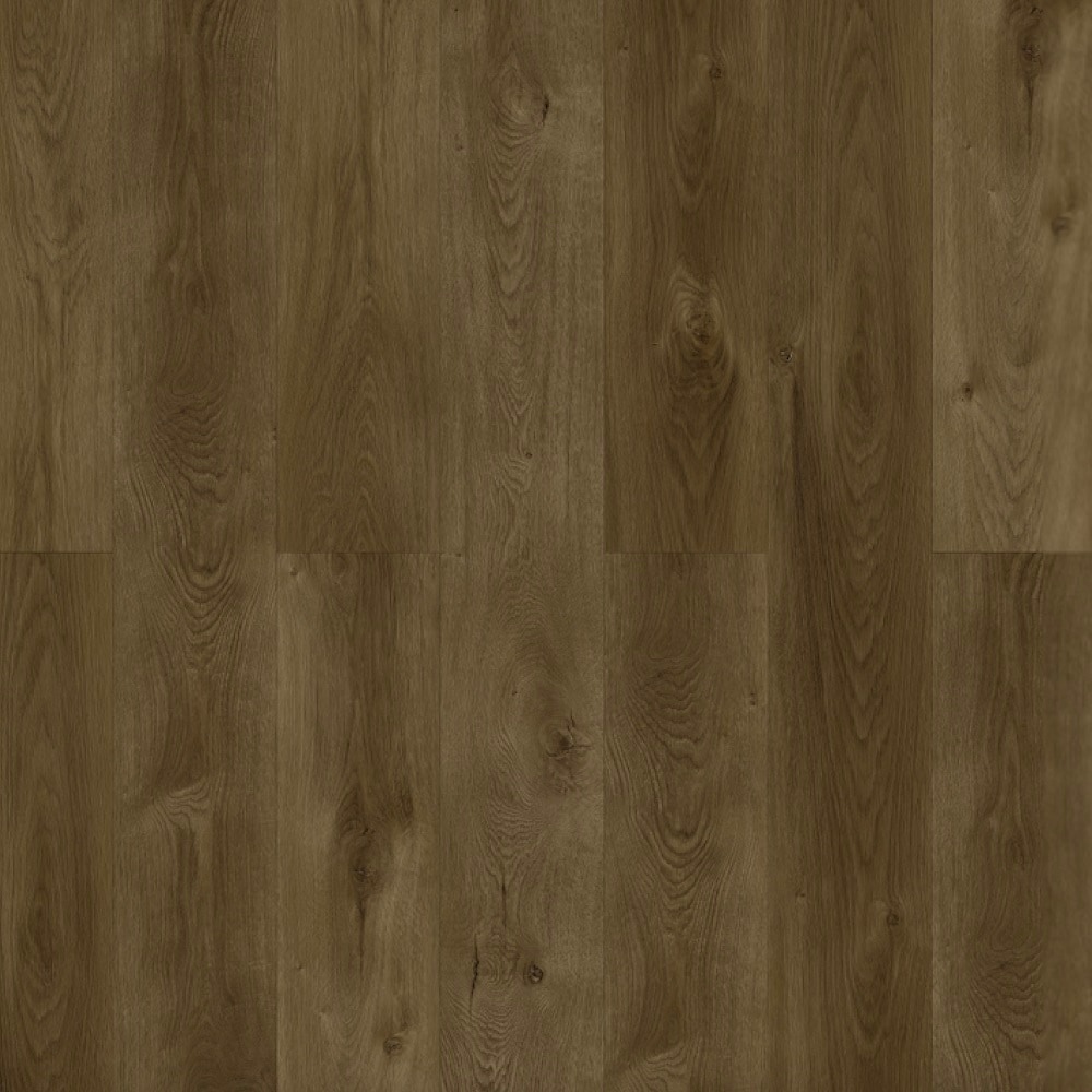Deco Products AR118 HYDROSTOP Mill Creek Brown Wood look 20-mil x 7-in W x 48-in L Waterproof and Water Resistant Interlocking Luxury Vinyl Plank Flooring ( 23.64-sq ft Carton )
