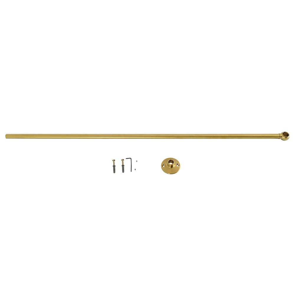 Kingston Brass  CCS34 Vintage 3612 Inch Long Shower Curtain Rod Support