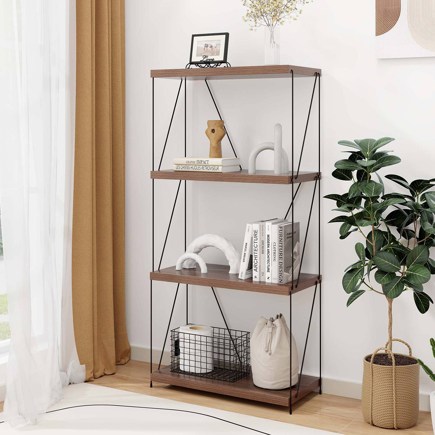 Costway CSHY003650 bookcases - View #4