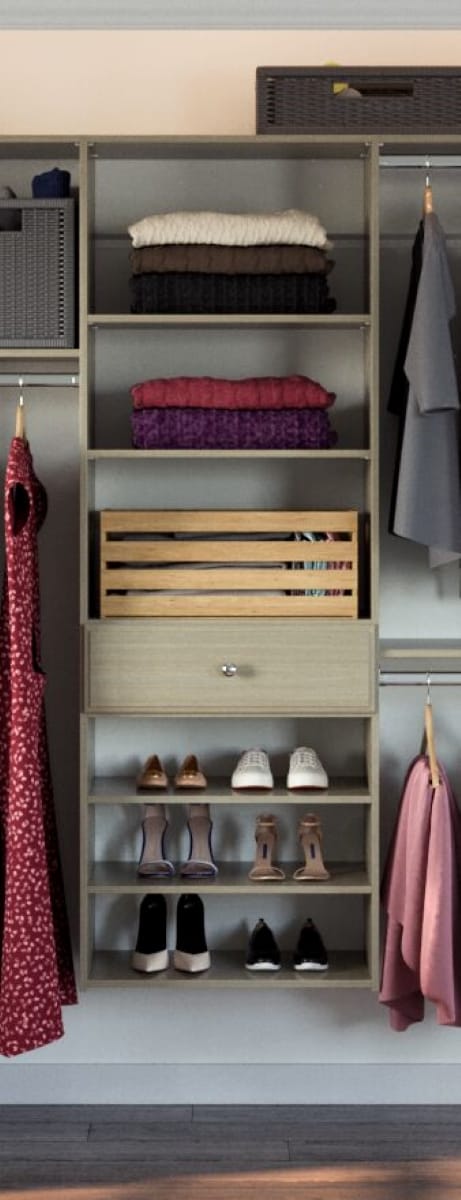 Easy Track PH53-CG Wood-Closet-Kits - View #7