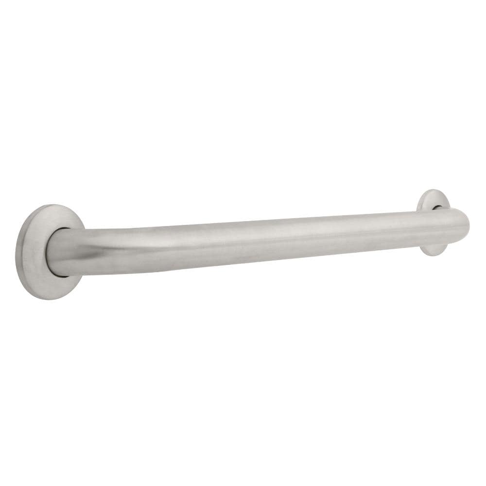 Franklin Brass 5624 5600 Series 24-in Stainless Steel Wall mount ADA Compliant Grab Bar ( 450-lb Weight Capacity )