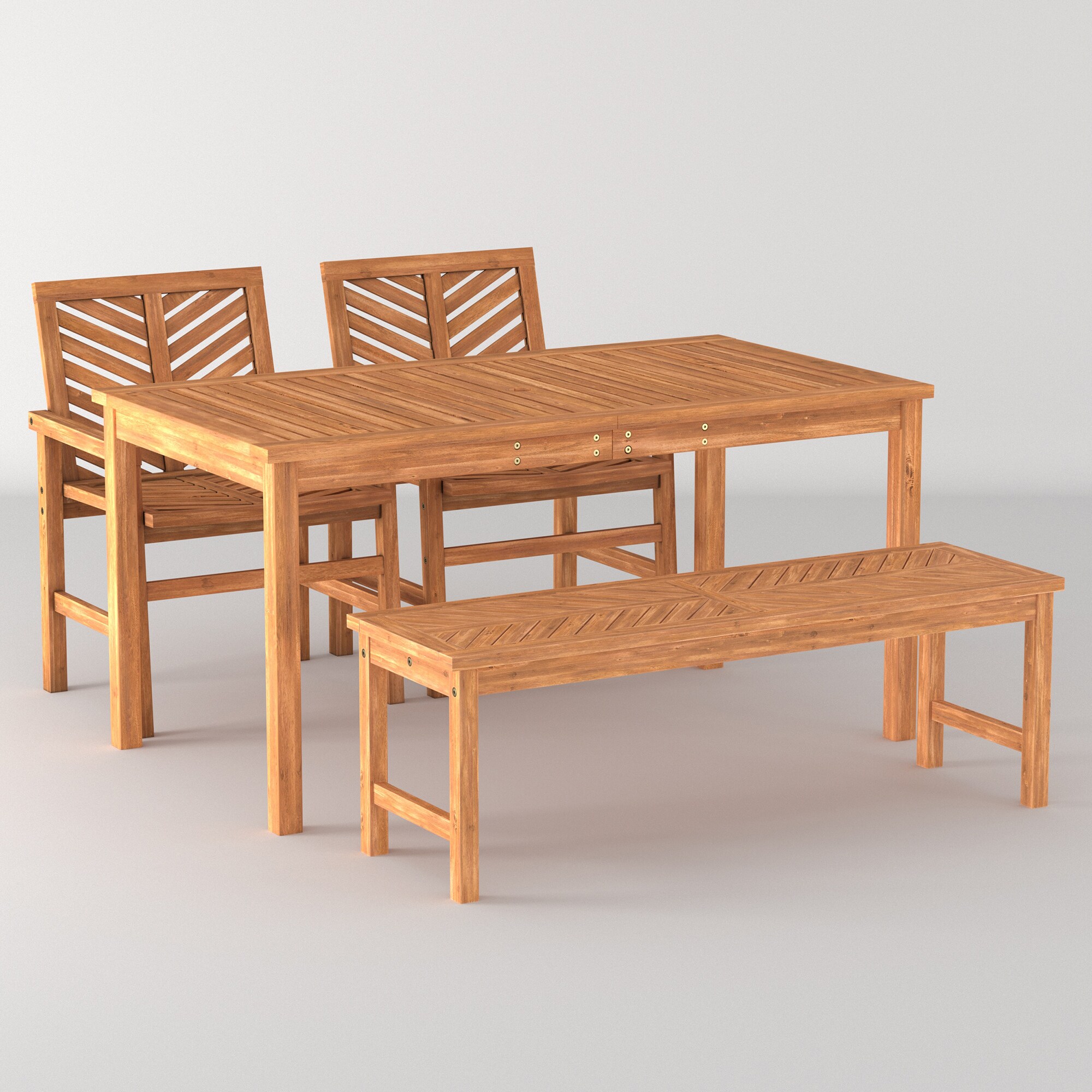 Walker Edison LWW4DGVINBR Patio-Dining-Sets - View #8