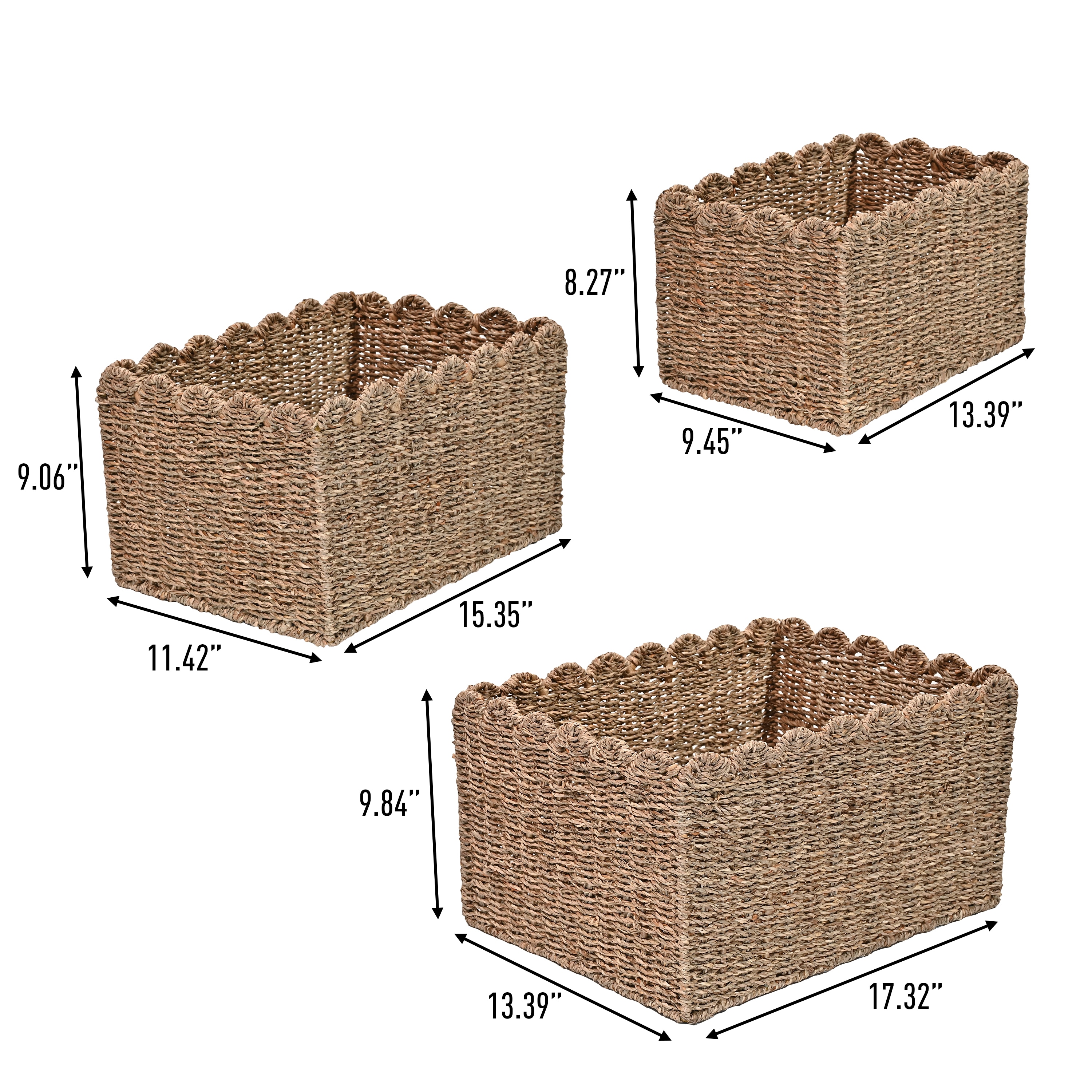 happimess BSK2013A-3SET Bins-Baskets - View #7