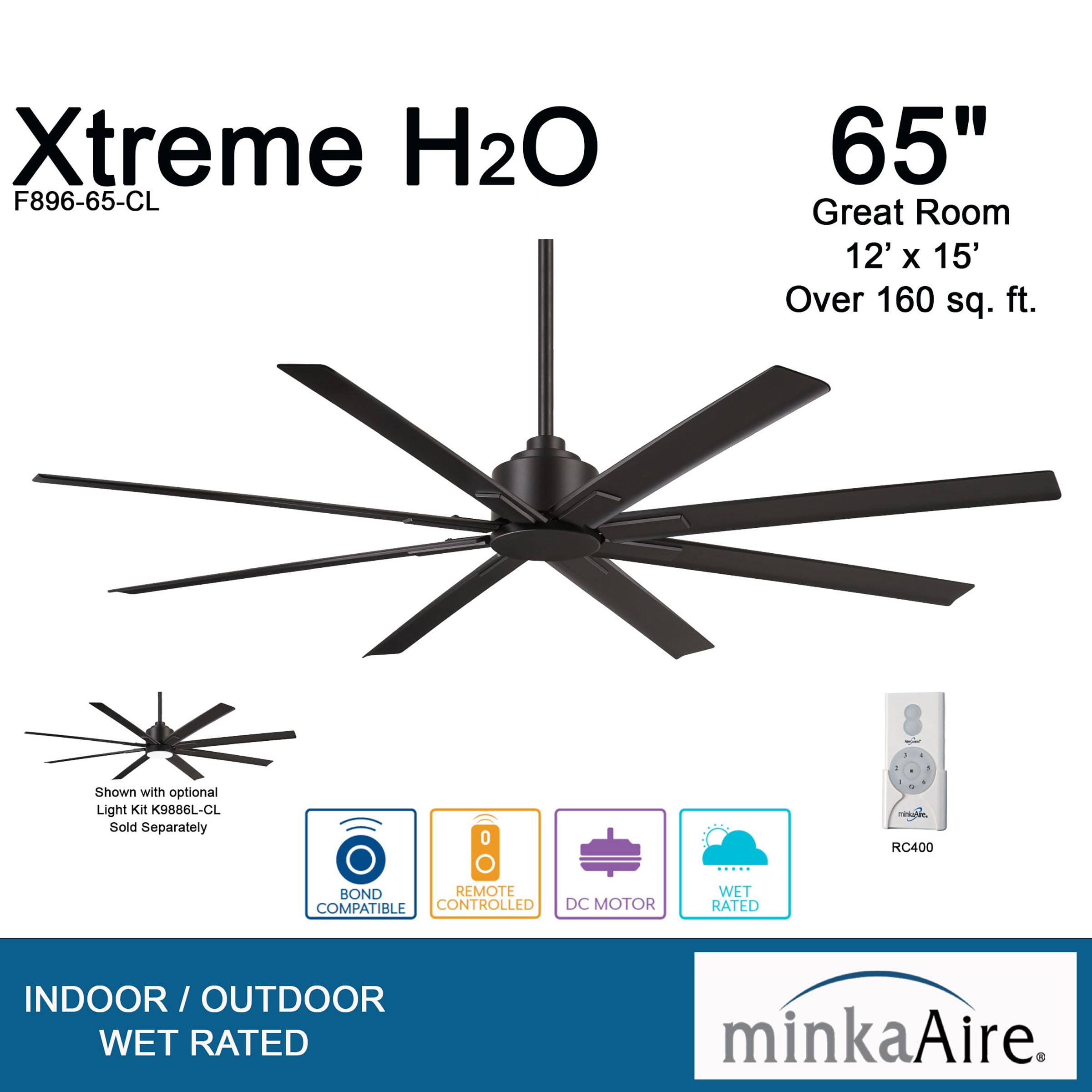 Minka Aire F896-65-CL Ceiling-Fans - View #8