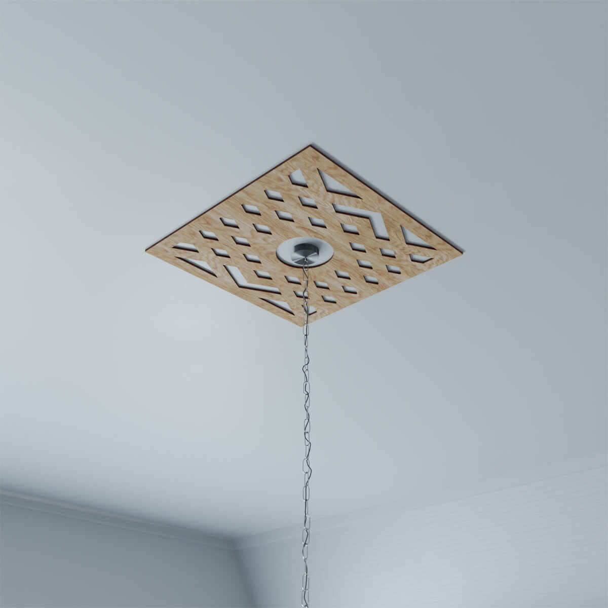 Ekena Millwork CMWP32X32X0250CHRO Ceiling-Medallions - View #9