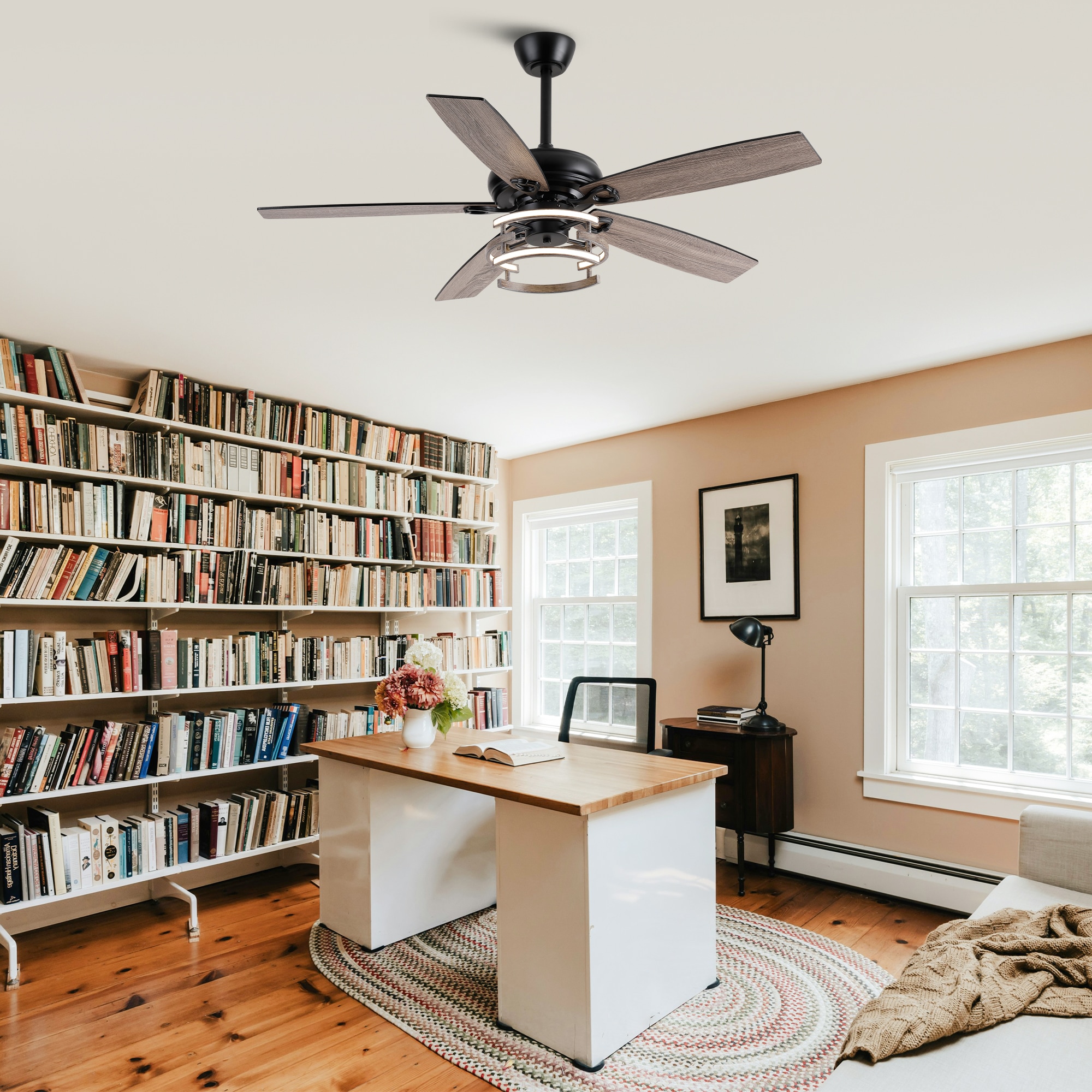 Parrot Uncle F6028BK Ceiling-Fans - View #3