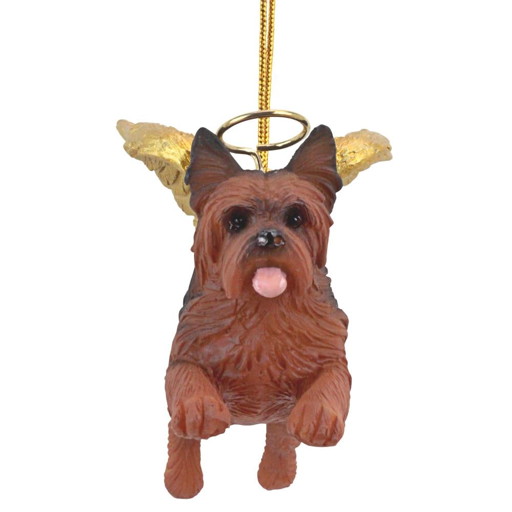 Design Toscano 3.5 in. Siberian Huskey Holiday Dog Ornament