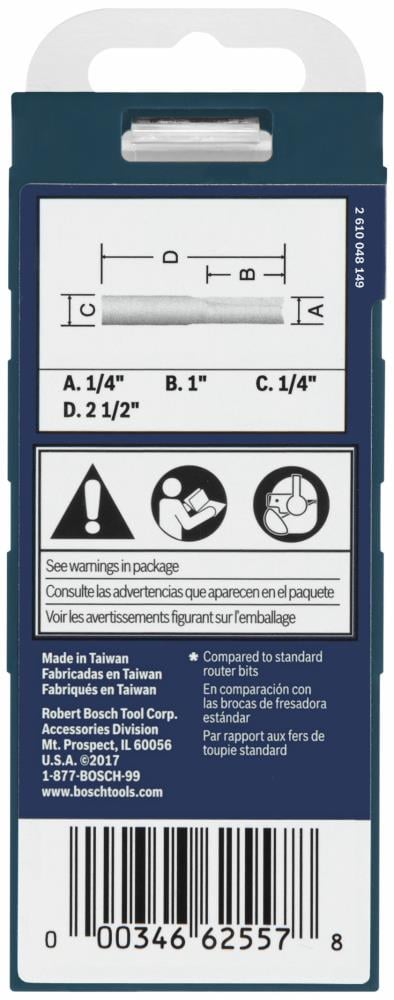 Bosch 85987MC Straight-Mortising-Router-Bits - View #2