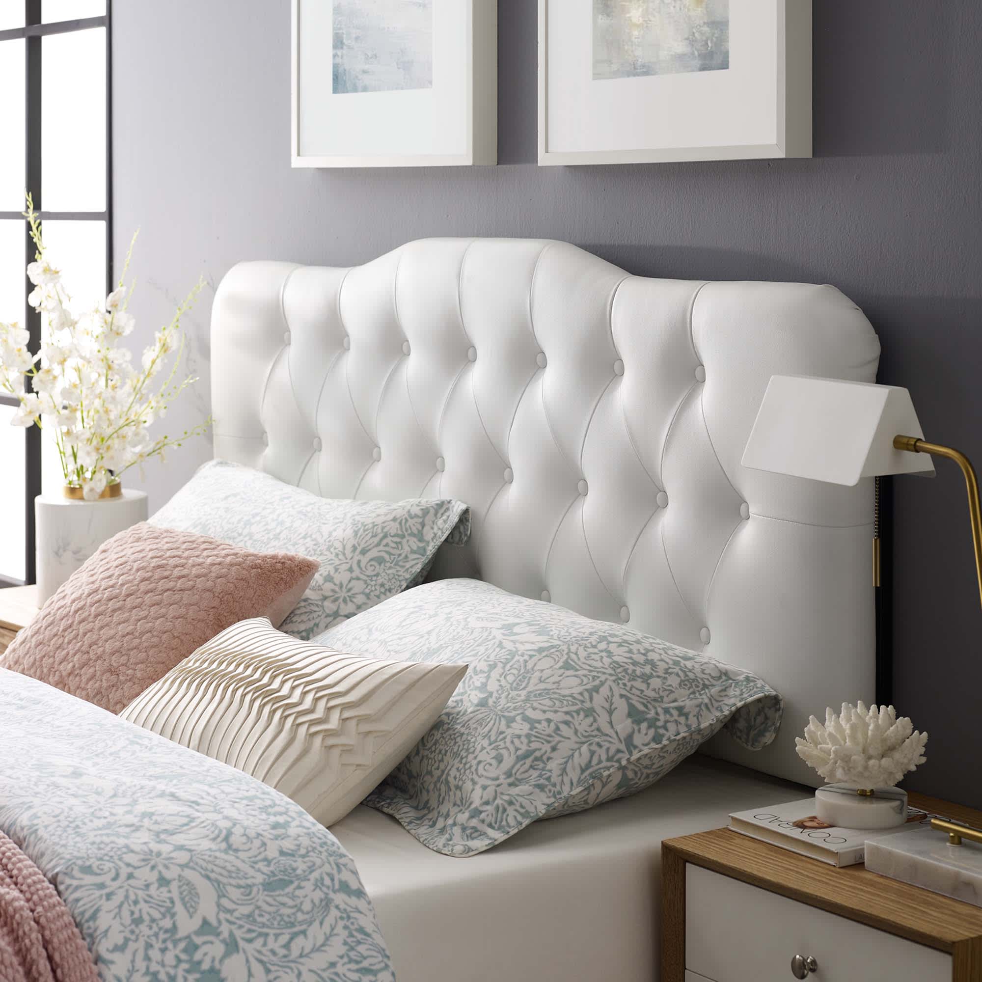 Modway MOD-5157-WHI Upholstered-Headboards - View #4
