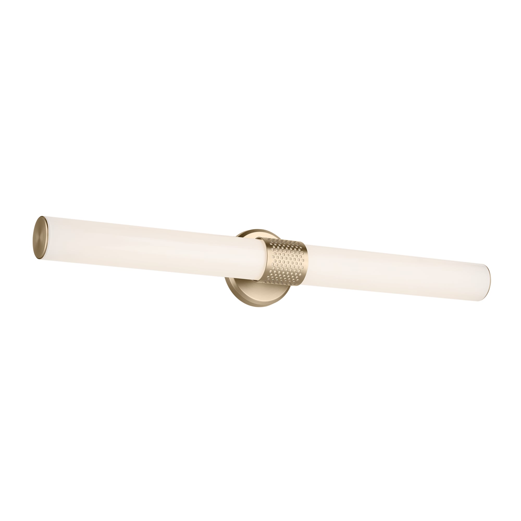 Kichler 55193CPZLED Sashi 32-in 1 -Light Bronze Integrated LED Industrial Vanity light bar