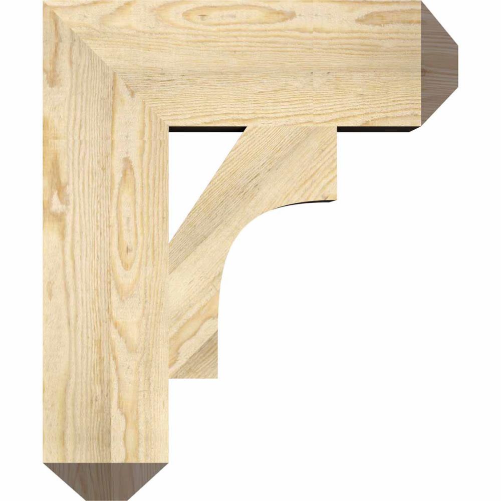 Ekena Millwork BKT06X20X24WTL04RDF Exterior-Brackets-Braces - View #3