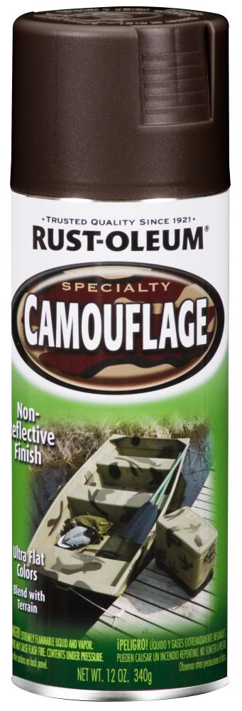 Rust-Oleum Specialty Camouflage Paint in Matte Army Green, 340 G Aerosol