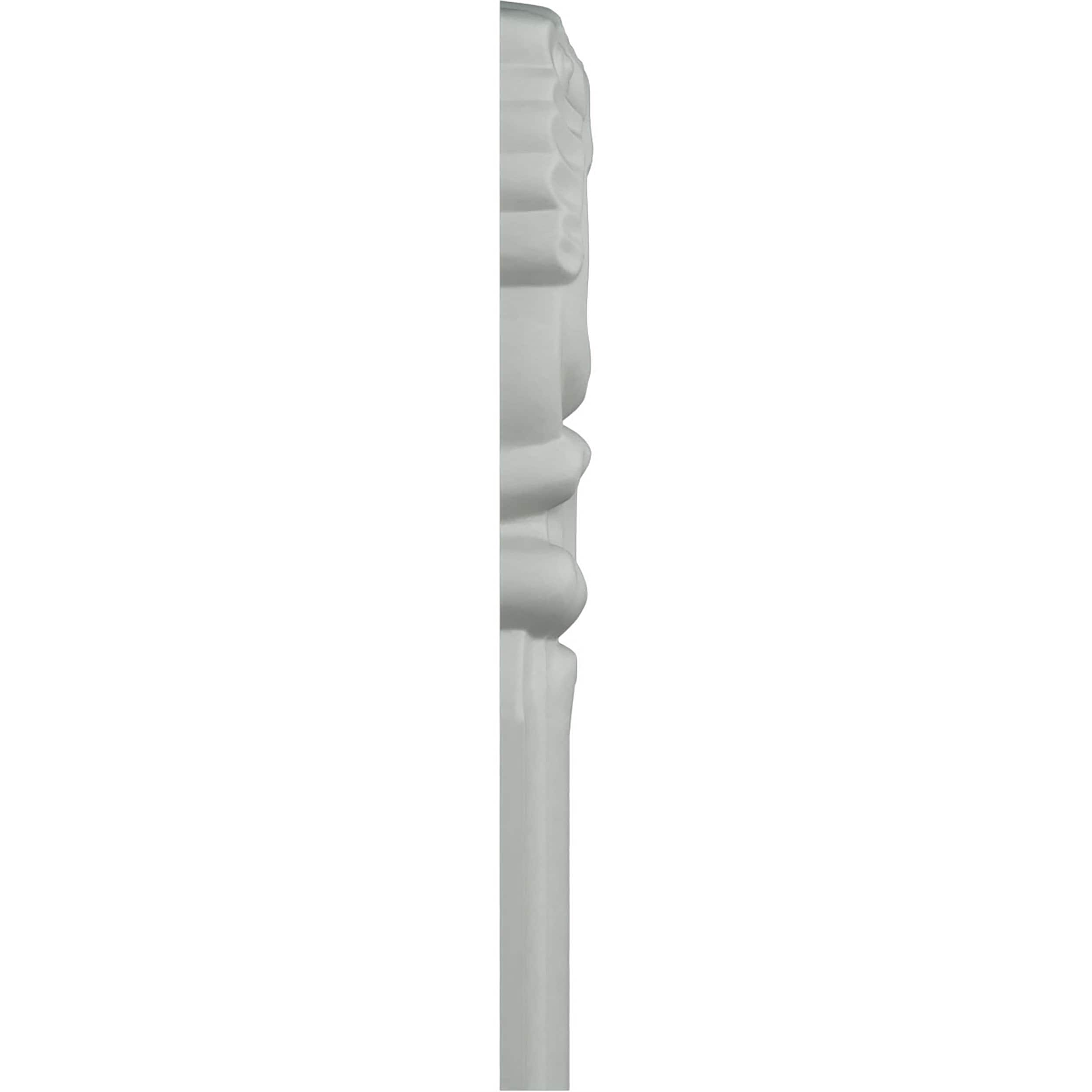 8 1/4" White Primed Urethane Panel Moulding Corner