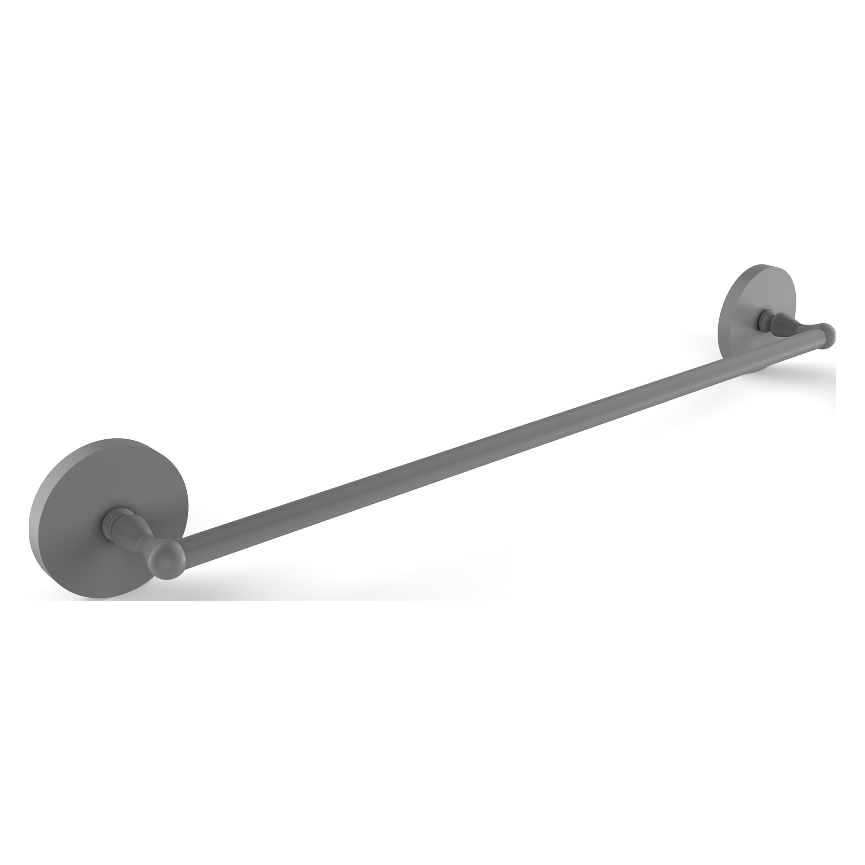 Allied Brass 1031/30-GYM Skyline 30-in Matte Gray Wall mount Single Towel Bar