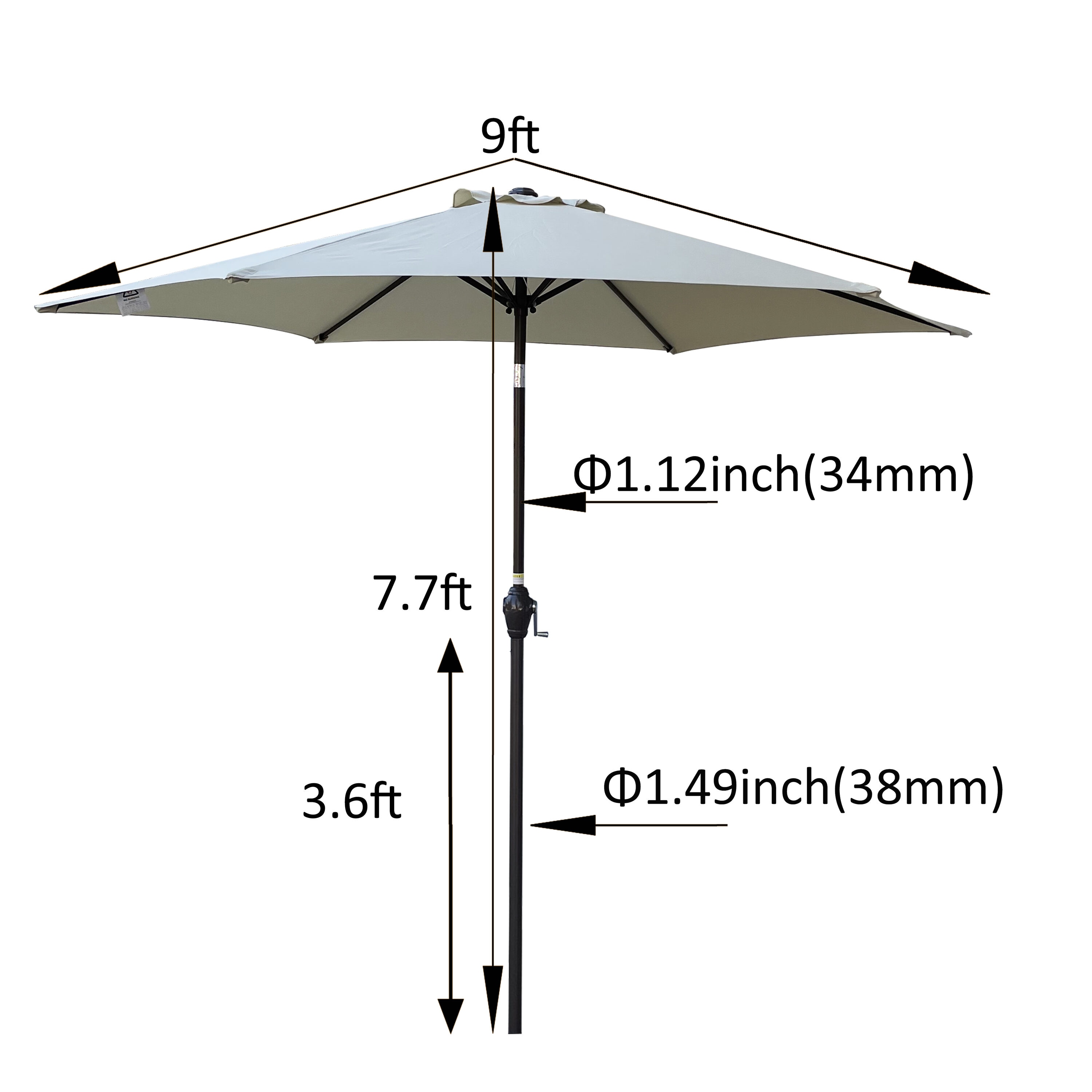 AHIOU HOME ZAAHG-134973UM Umbrellas-2 - View #7