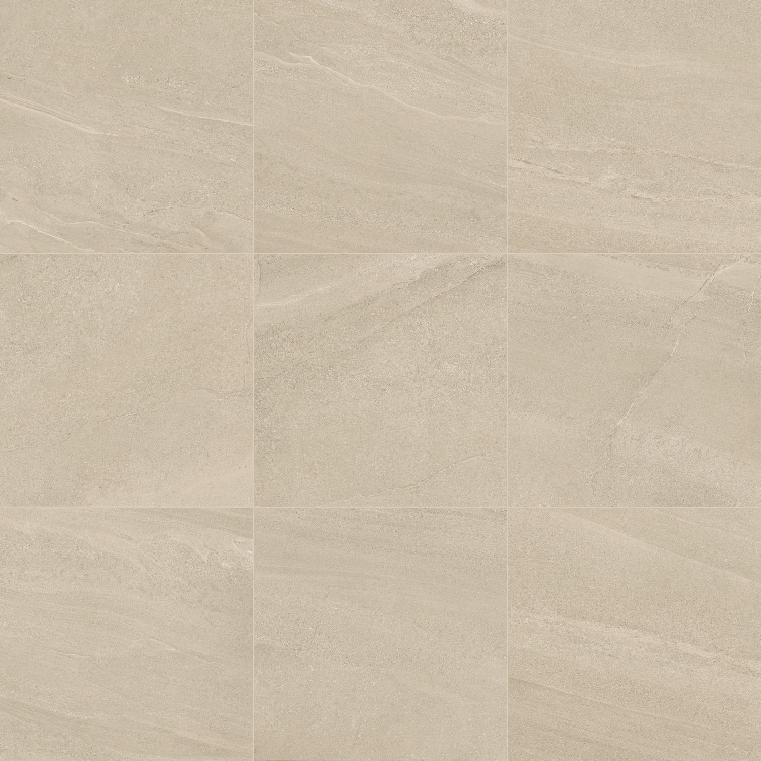 Daltile Calgary Fawn 24-in x 24-in Matte Porcelain Floor and Wall Tile ( 15.21-sq ft / Carton )