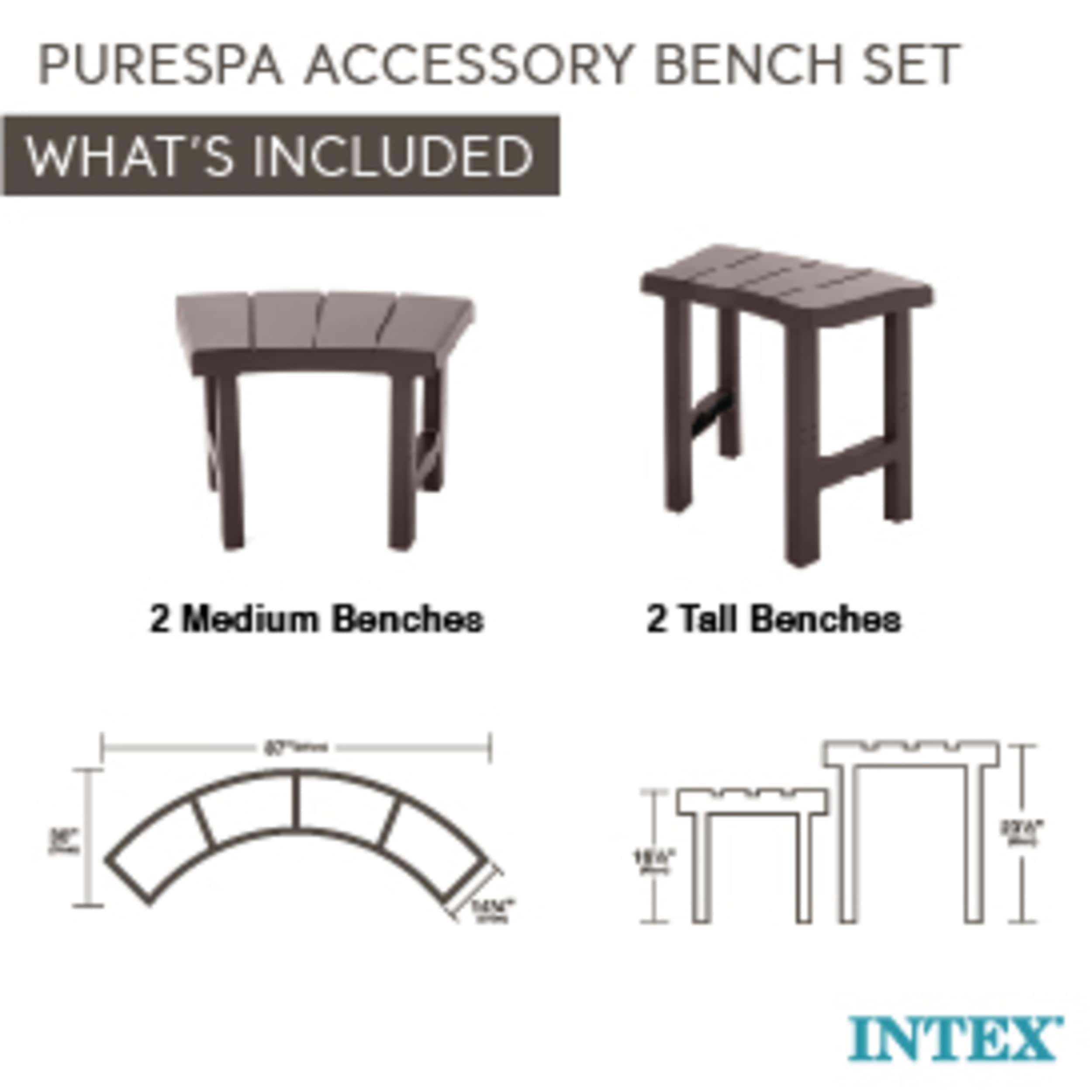 Intex 260709 Hot-Tub-Spa-Steps - View #5