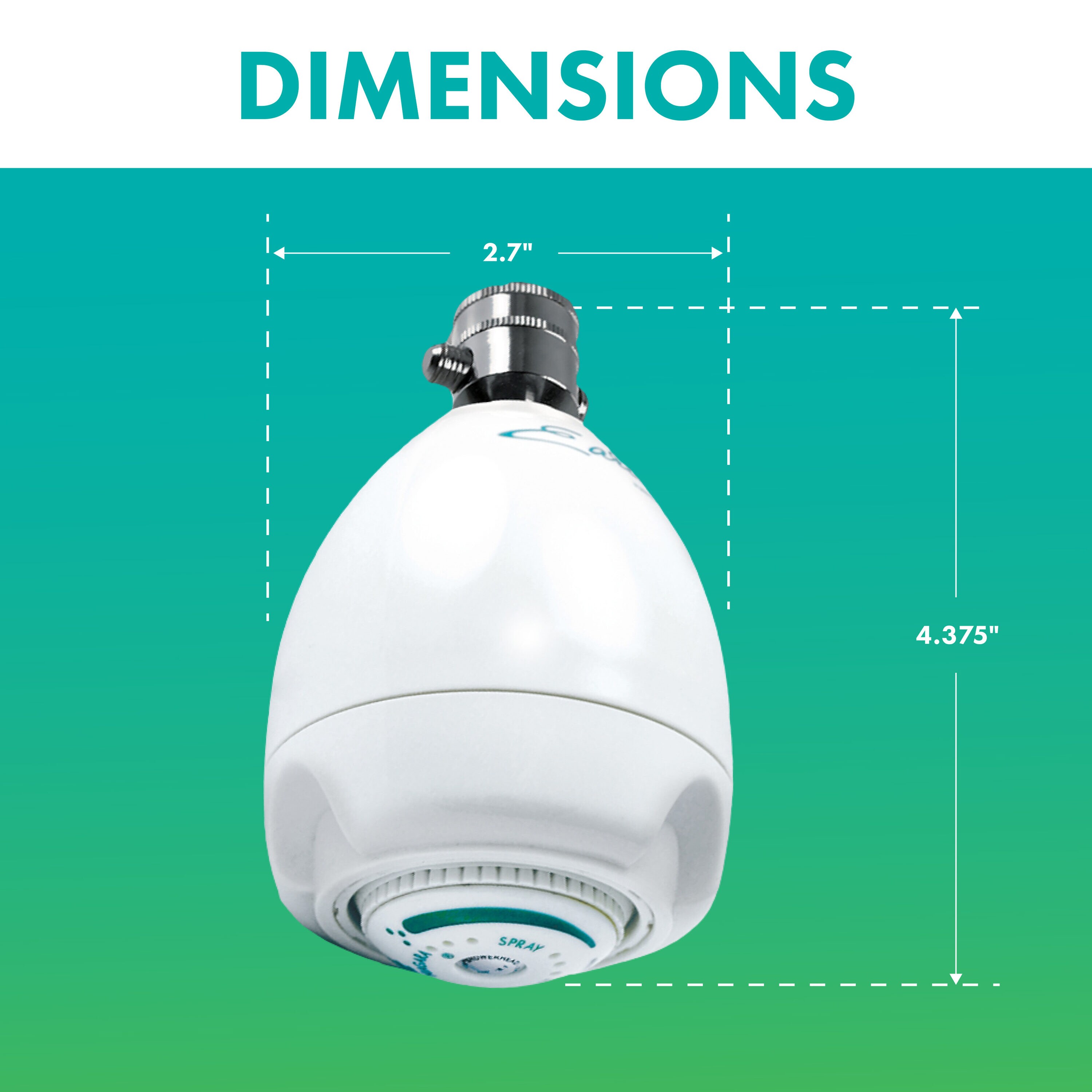Niagara Conservation N2920-V-1PK Fixed-Showerhead - View #5