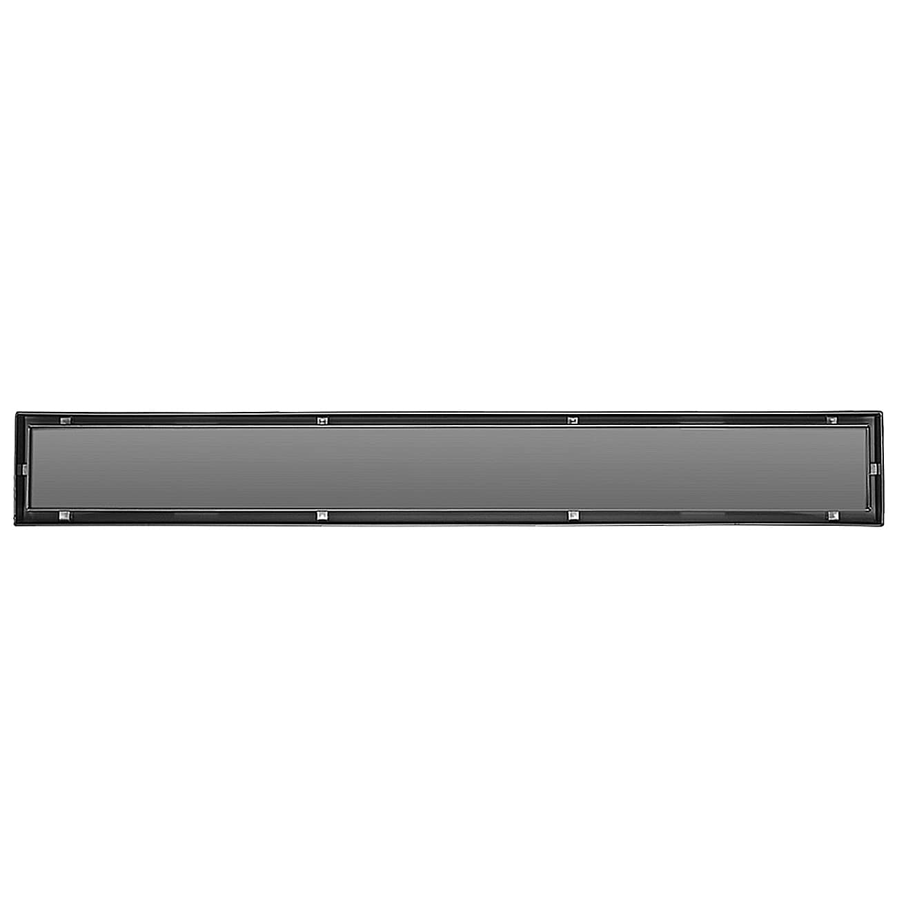 HYDROWARE HYD-0008 36 Stainless Steel Linear Drain Finish: Matte Black