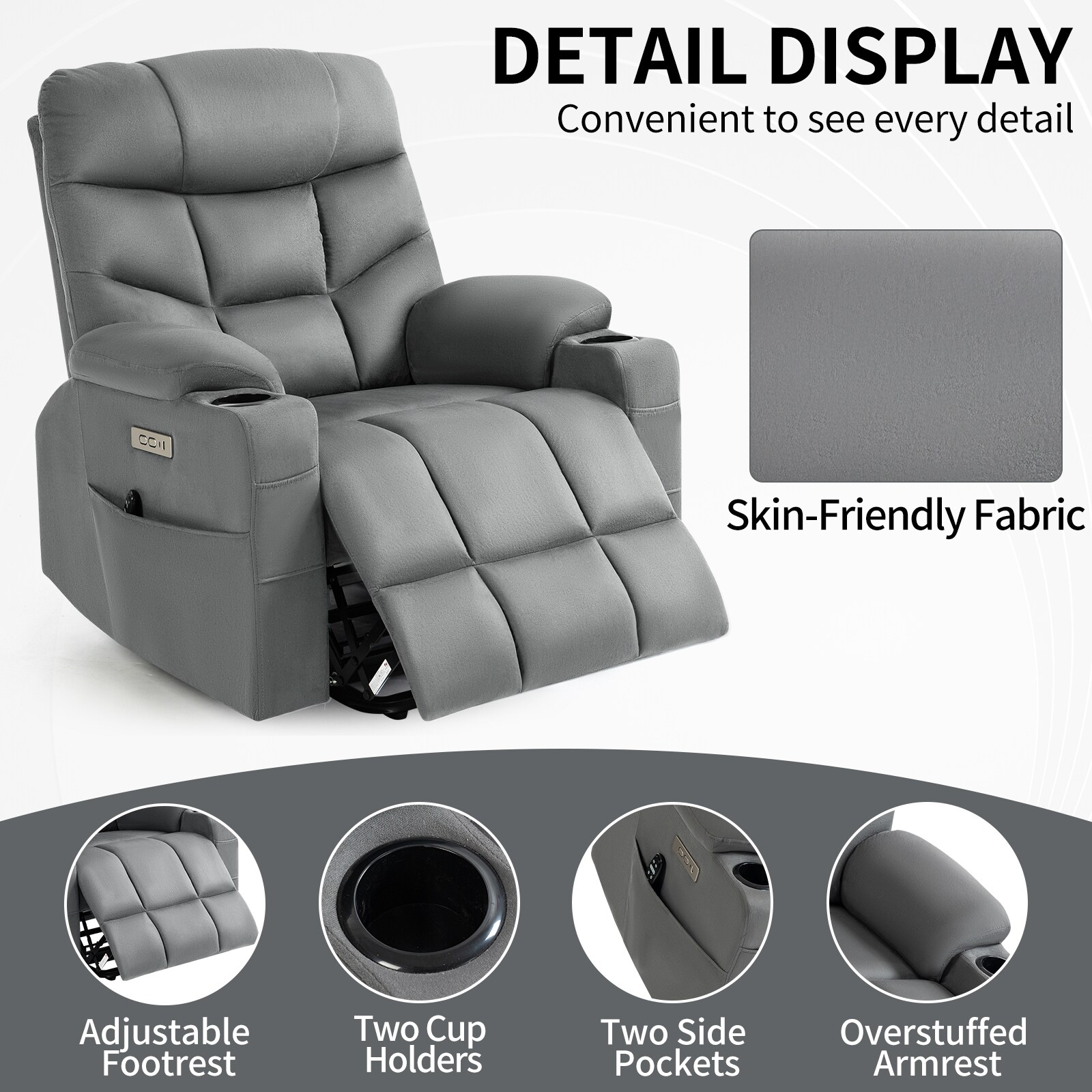 Mondawe MO062-BK recliners - View #5