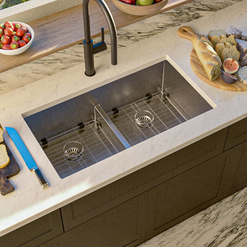 Valley Bath and Kitchen STAVE3219LDDB Kitchen-Sinks - View #6