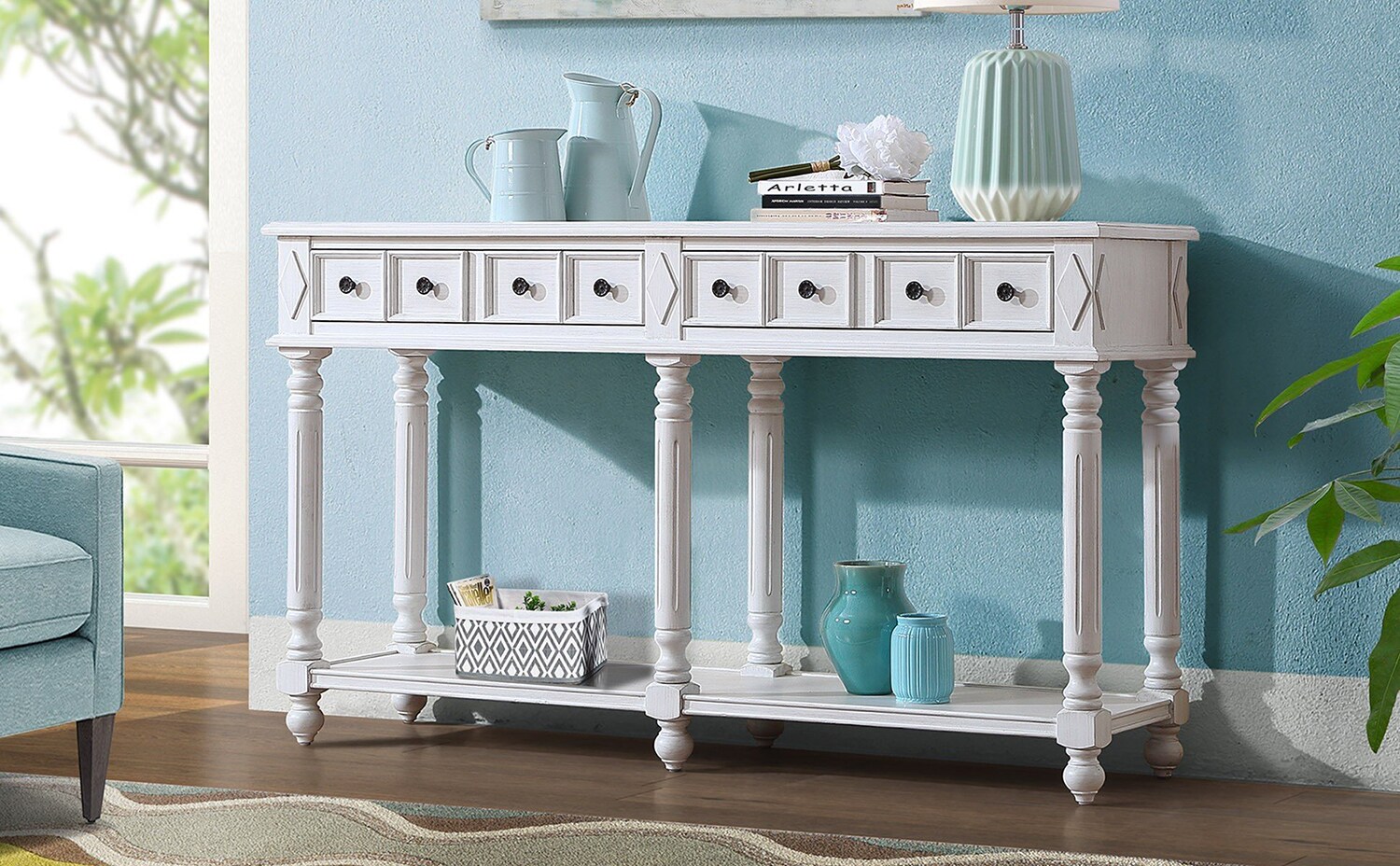 SINOFURN SYA020135WT Console-Sofa-Tables - View #11