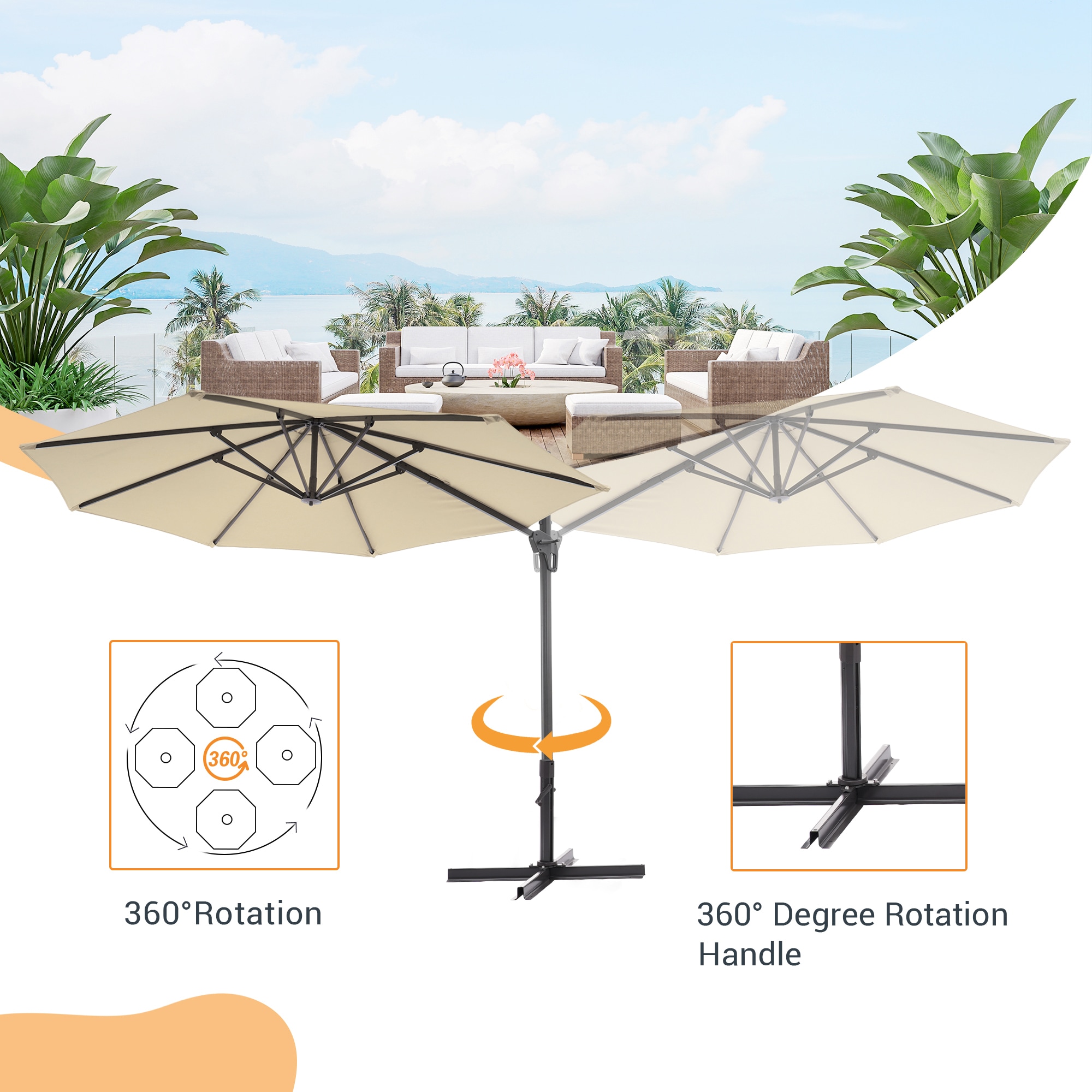 Sonkuki SD-NB11-BG Umbrellas-2 - View #5