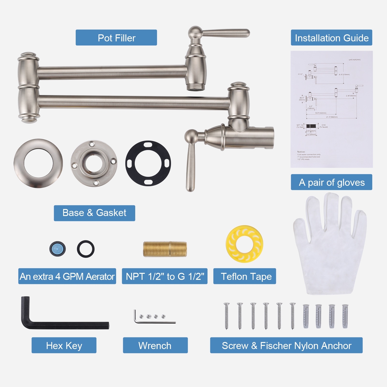 WOWOW 2314900-LW Kitchen-Faucets - View #7