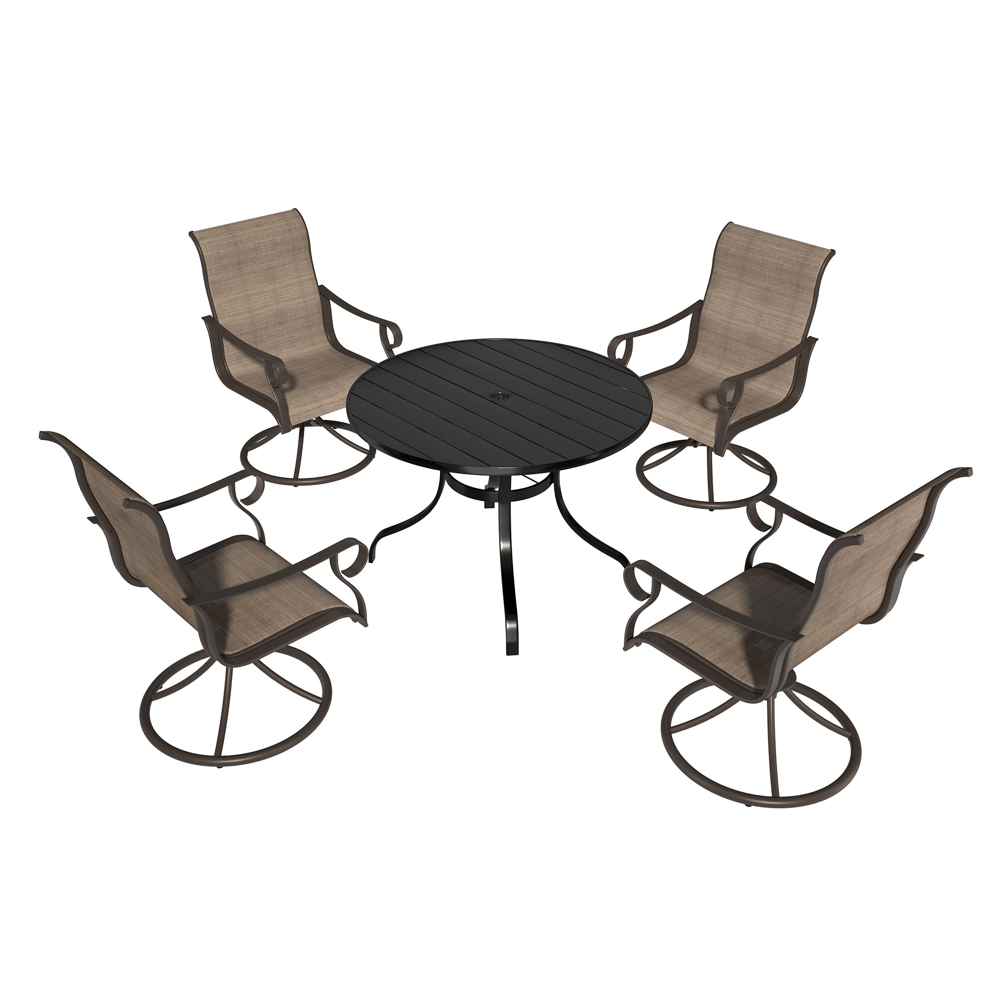 Boyel Living BL-5SL4Z1RTBR Patio-Dining-Sets - View #2