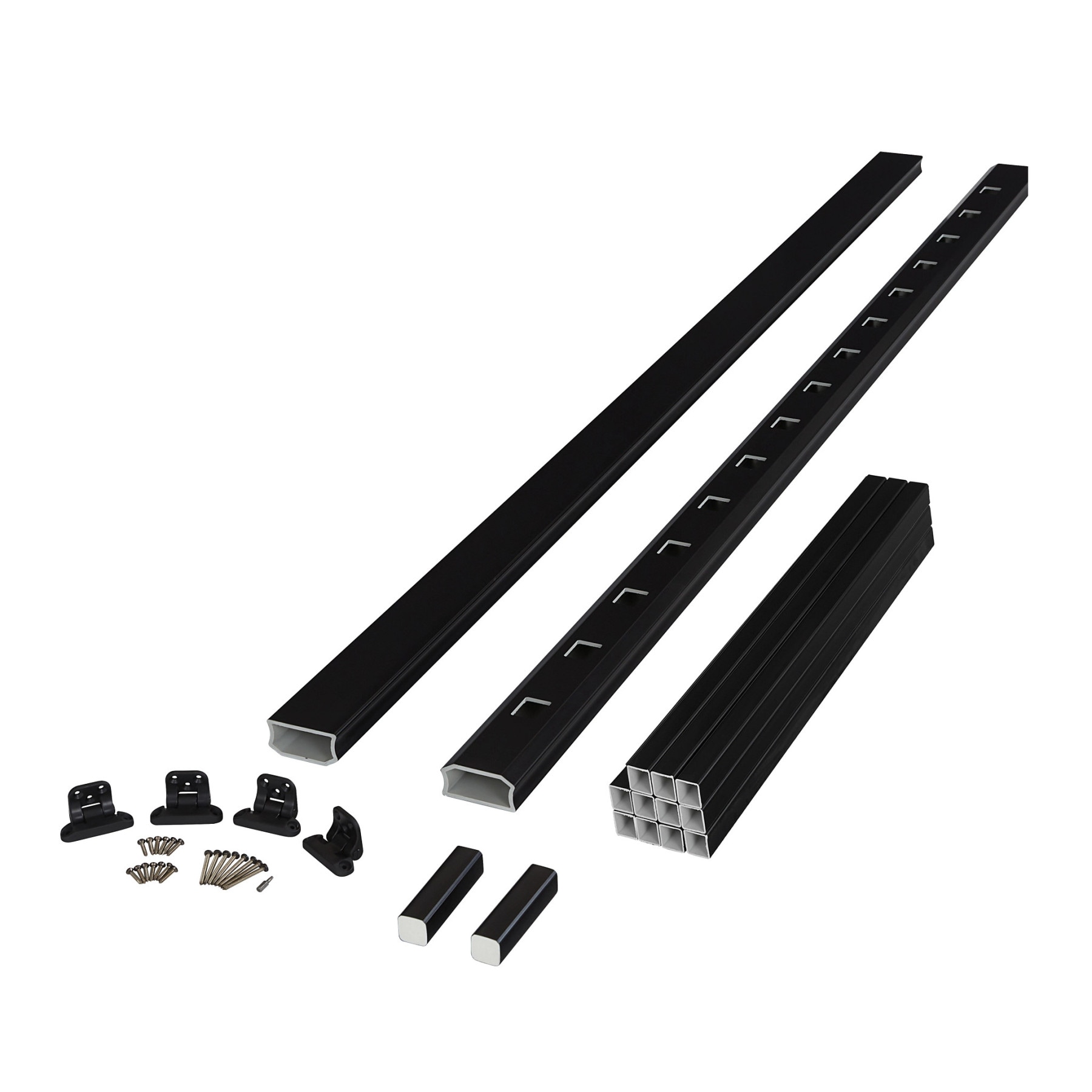 Fiberon 13773 Brio 8-ft Obsidian Finished Stair railing Kit