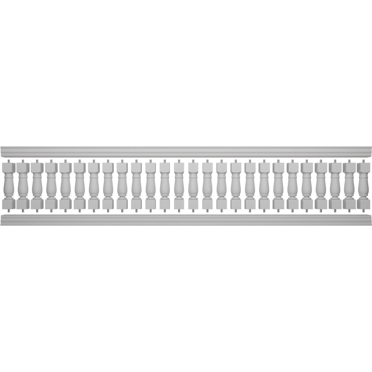 Ekena Millwork BALK38X192OXN railings - View #5