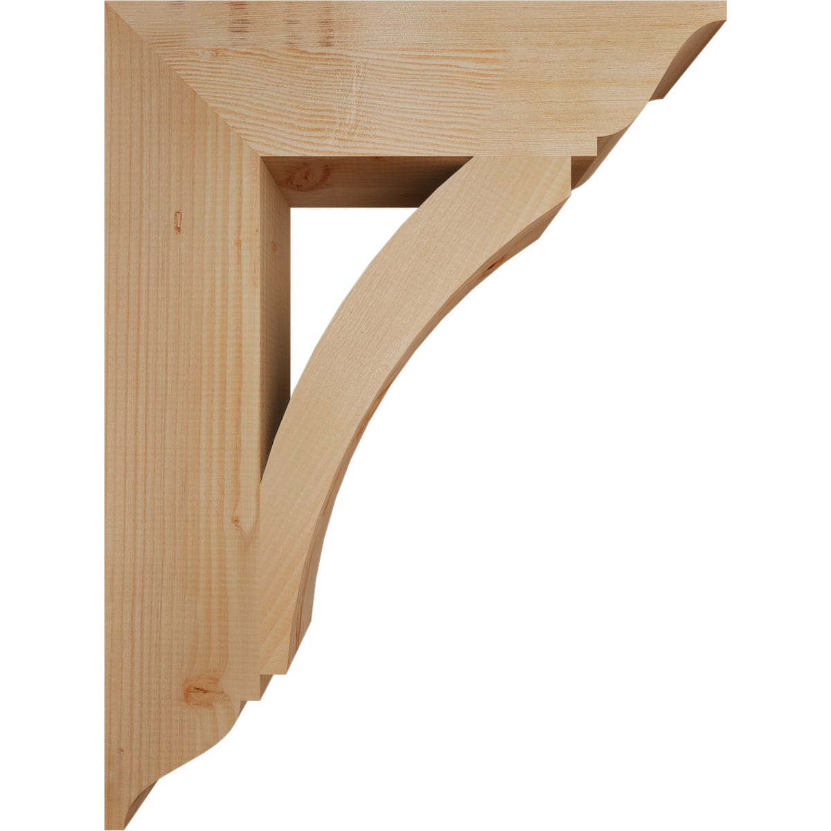 Ekena Millwork BKT06X24X32THR01SDF Exterior-Brackets-Braces - View #3