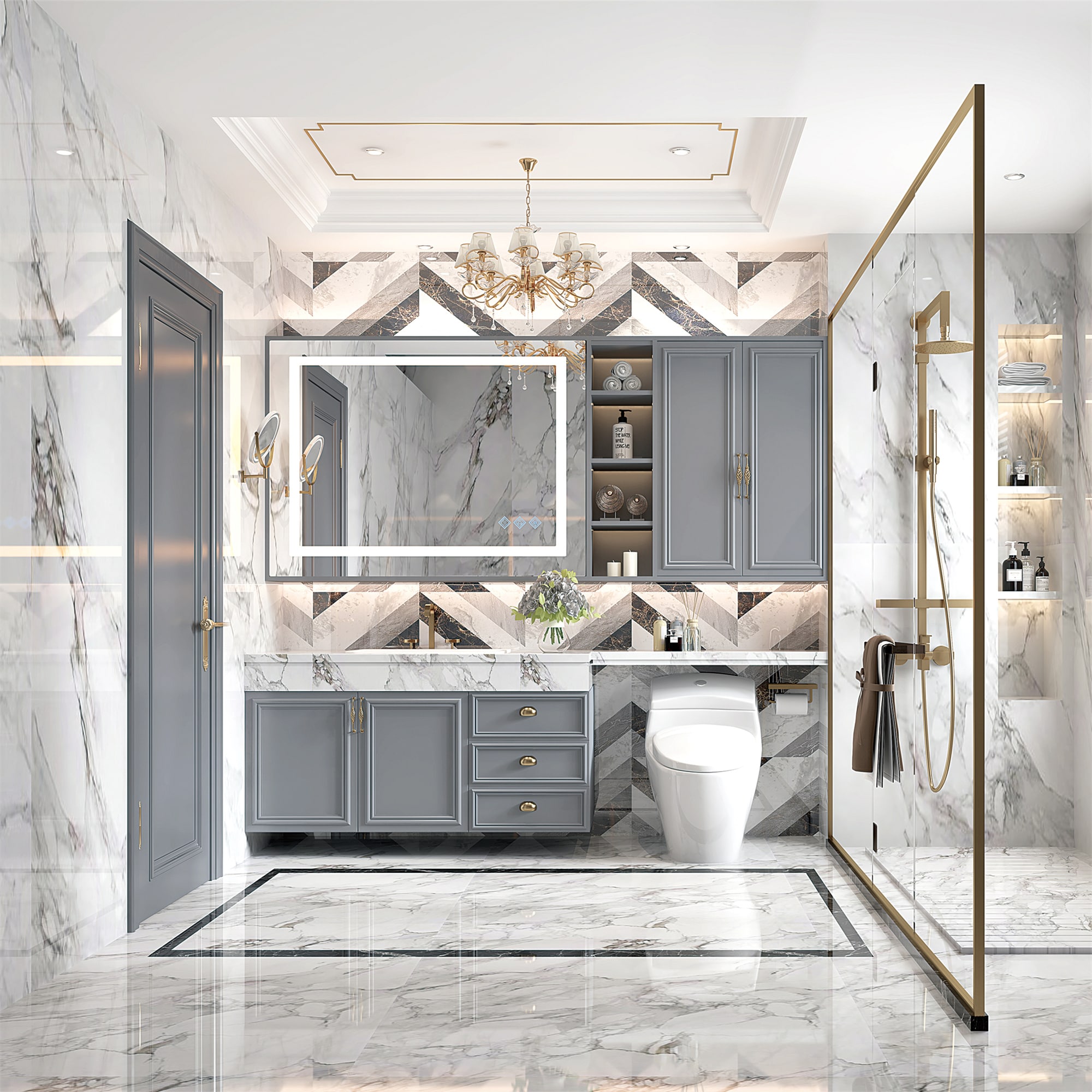 BABOOM BOM-1126985-OR Framed-Bath-Mirrors - View #15
