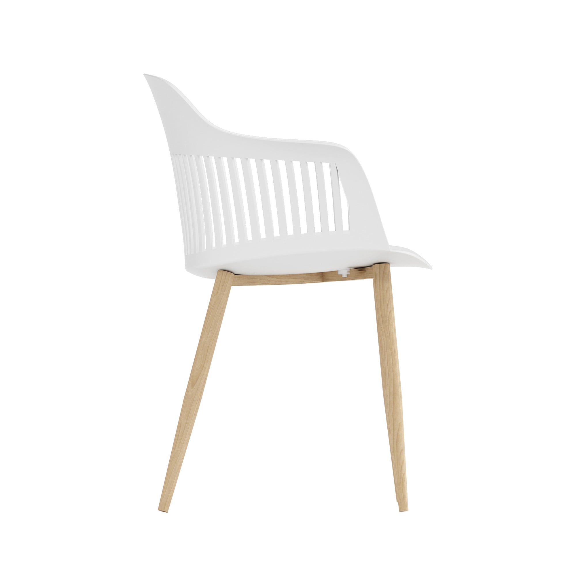 Jamesdar JCHA564-2WH Dining-Chairs - View #3