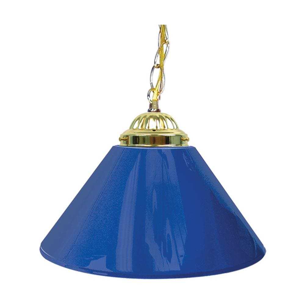 Trademark Gameroom 1200G-BLU Single Shade Lamps Multiple Modern/contemporary Cone Medium Plug-in Hanging Pendant light