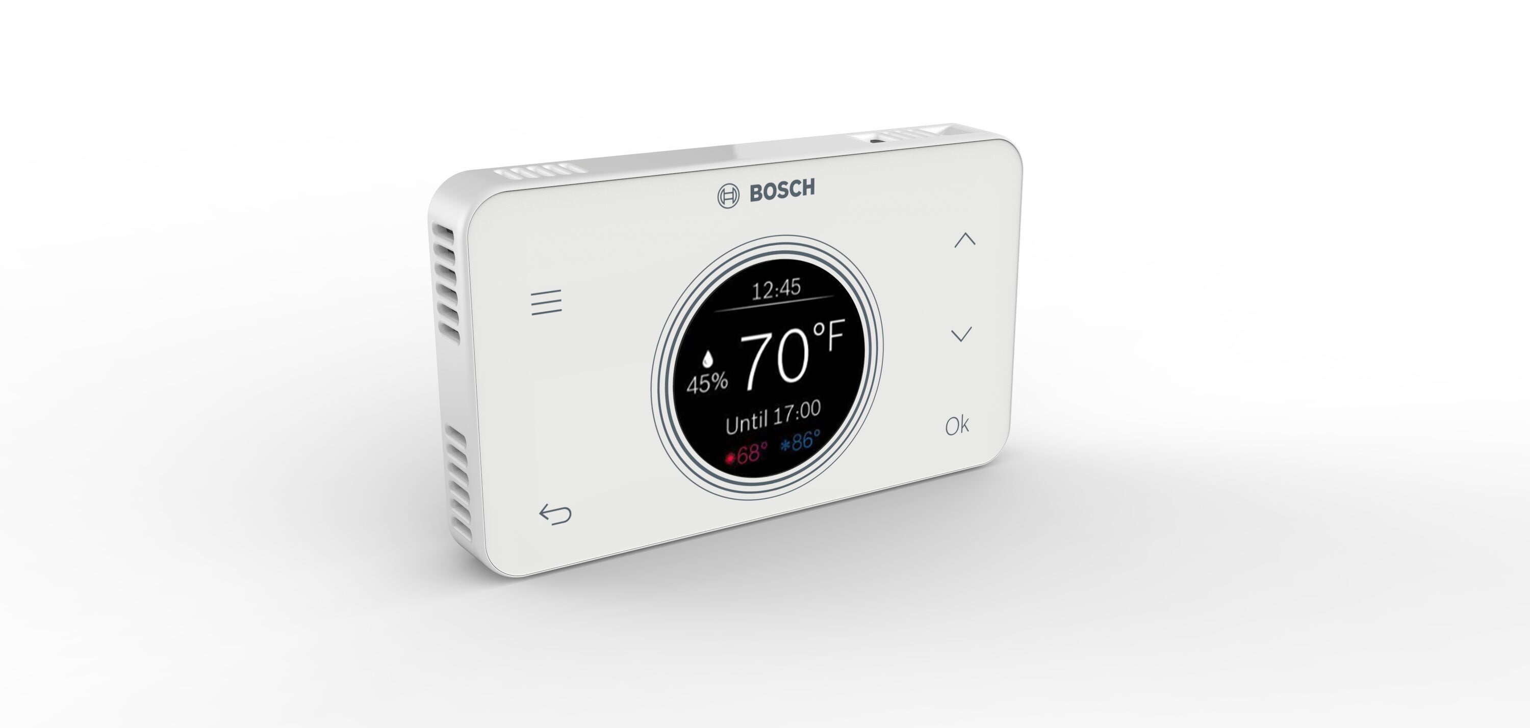 Bosch BCC50 White Thermostat with Wi-Fi Compatibility