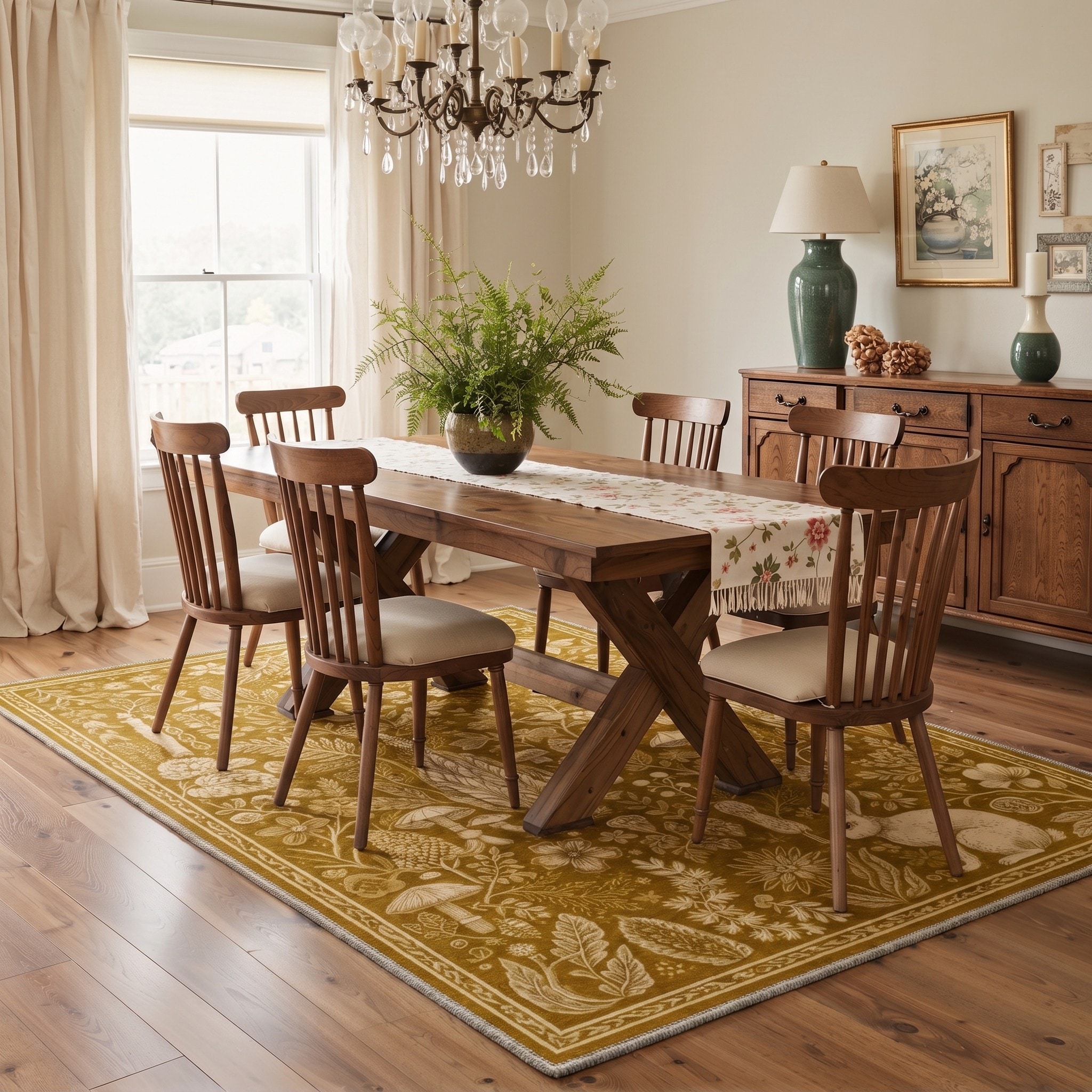 BAVNI ARN042-GOLDEN-10X14 rugs - View #2