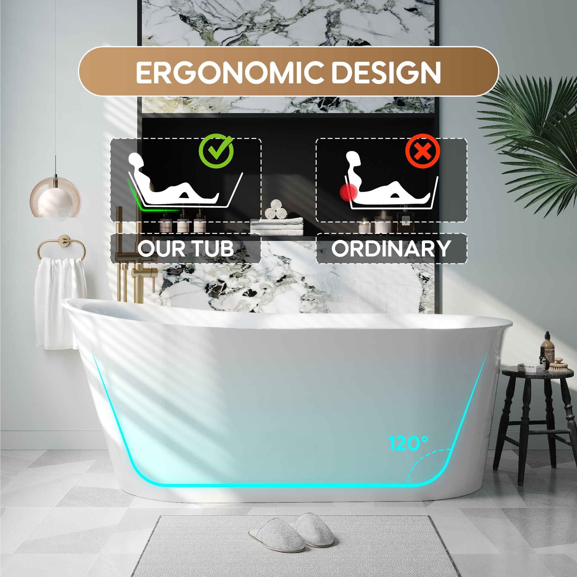 WELLFOR SILVA-Y615 bathtubs - View #8