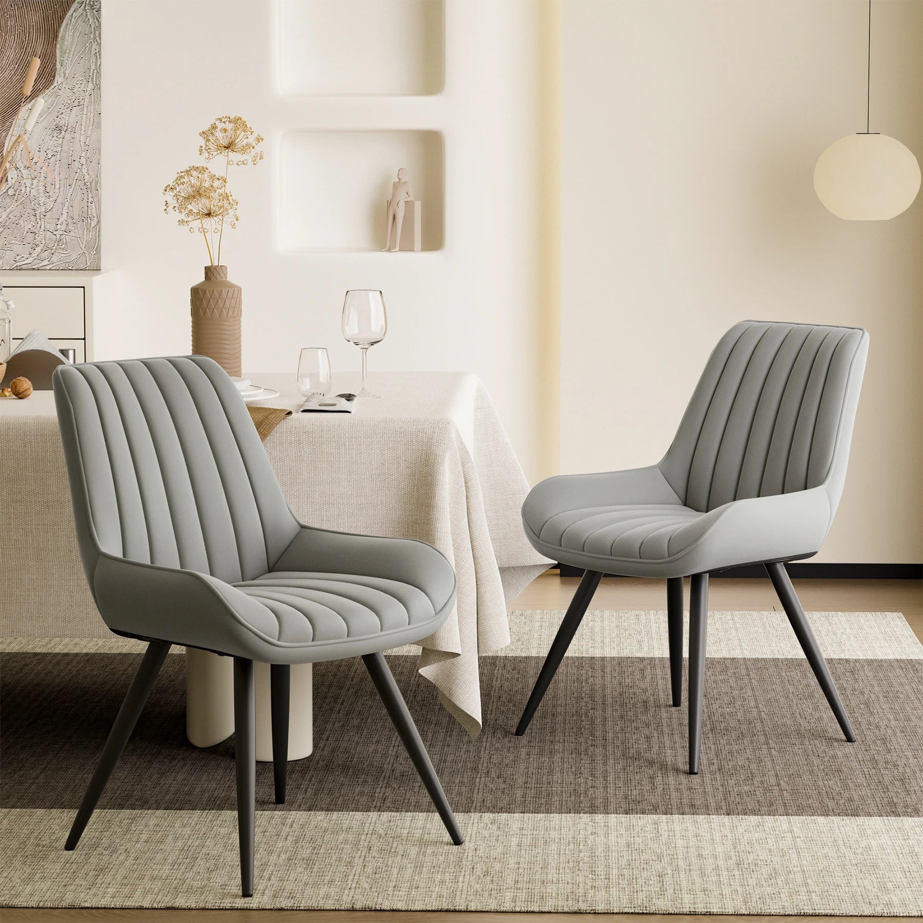 Envelor FU01043GR-4 Dining-Chairs - View #5