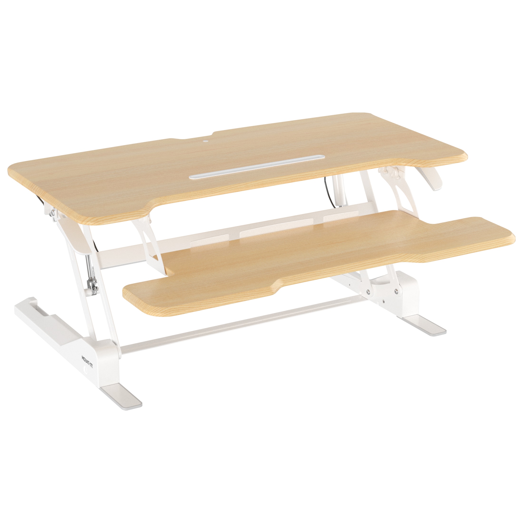 Mount-It! MI-15007 38-in White Modern/Contemporary Standing desk converter