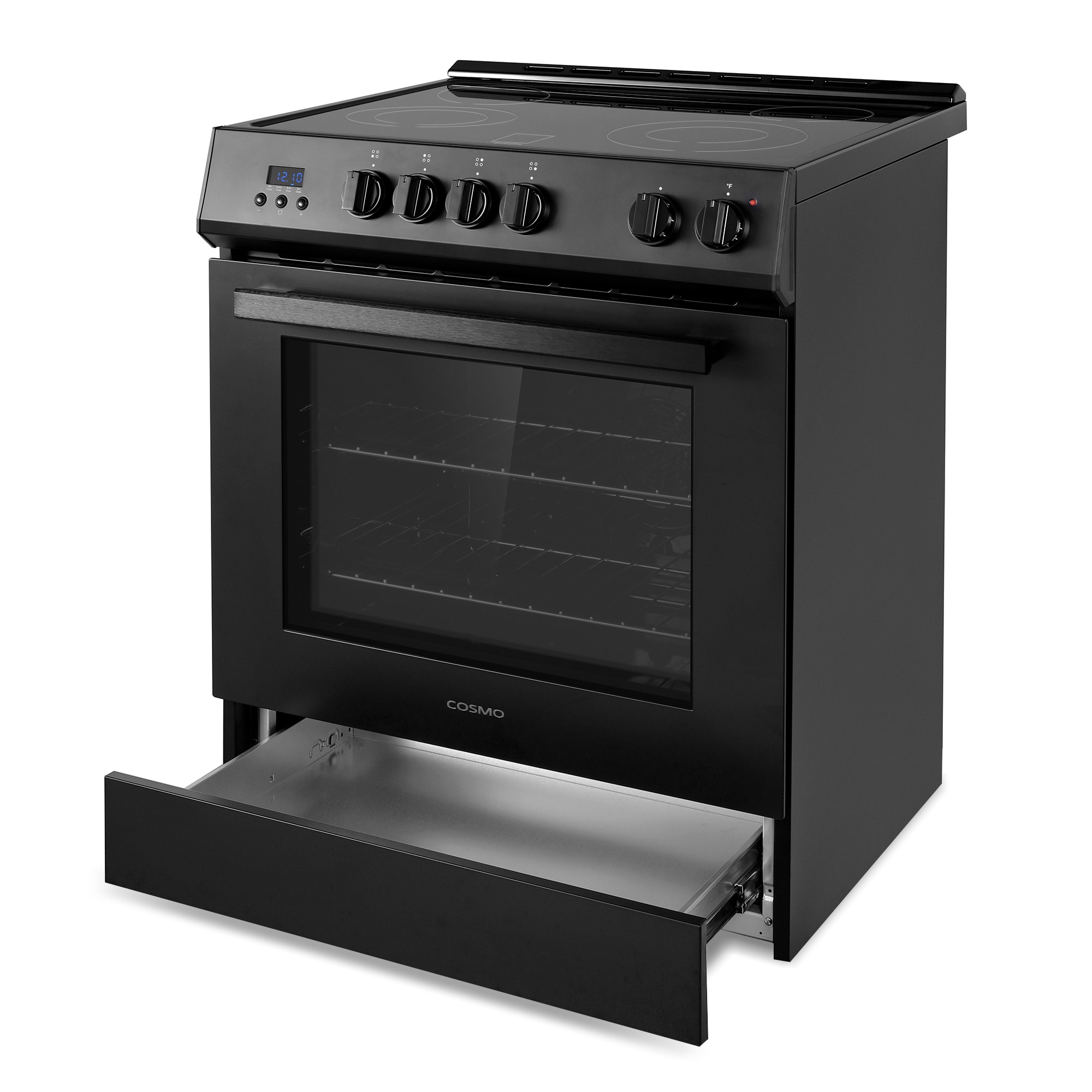 Cosmo COS-ERD304K-BK Freestanding-Electric-Ranges - View #4