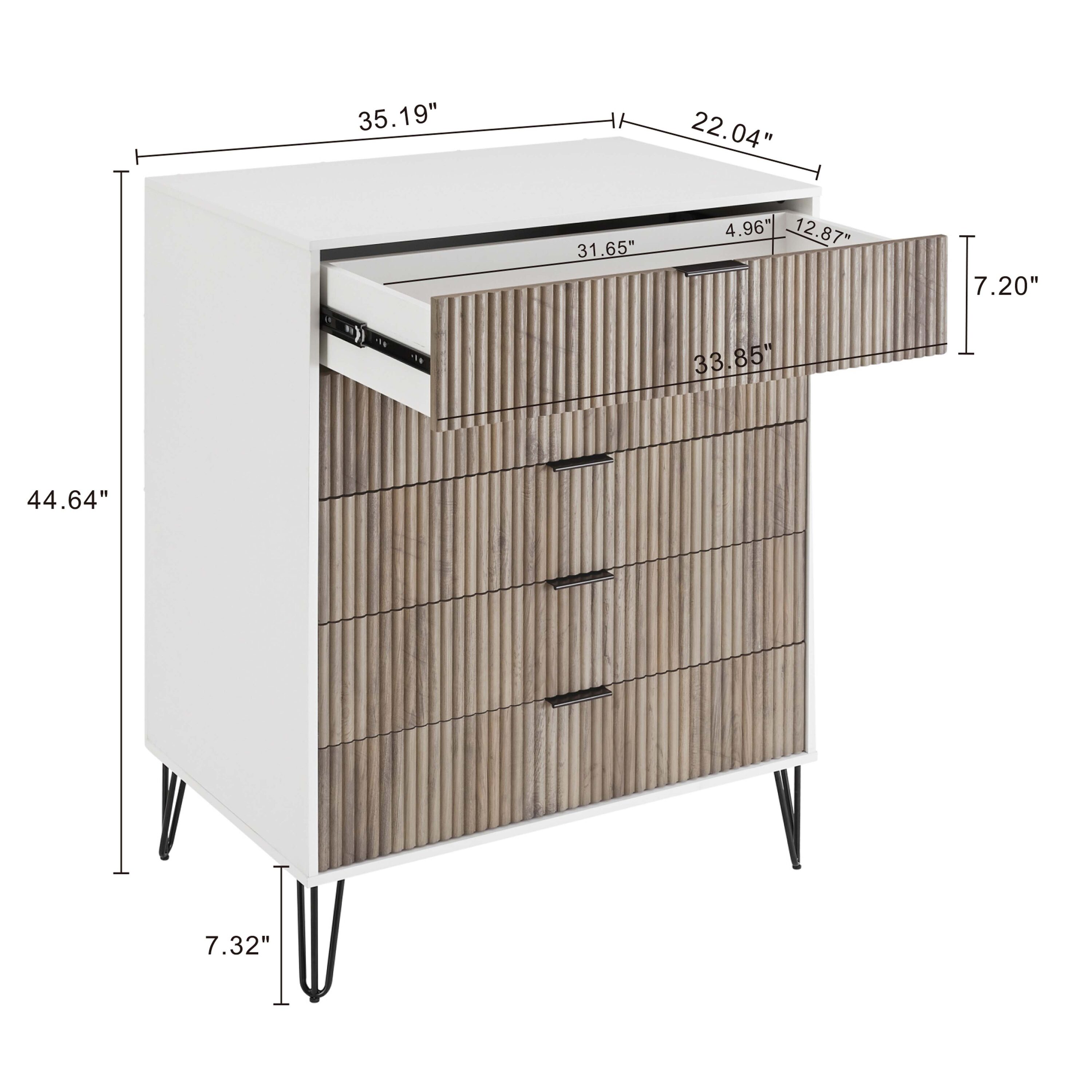 Manhattan Comfort DR002-WG dressers - View #3