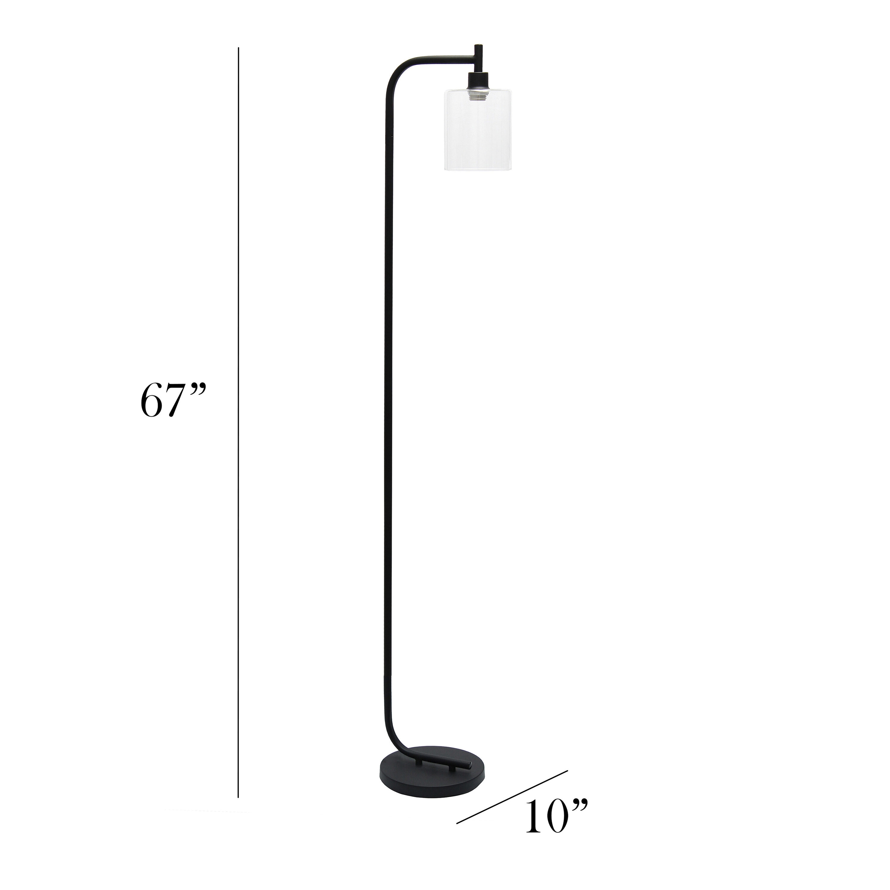Simple Designs LF5003-BLK floorlamps - View #4